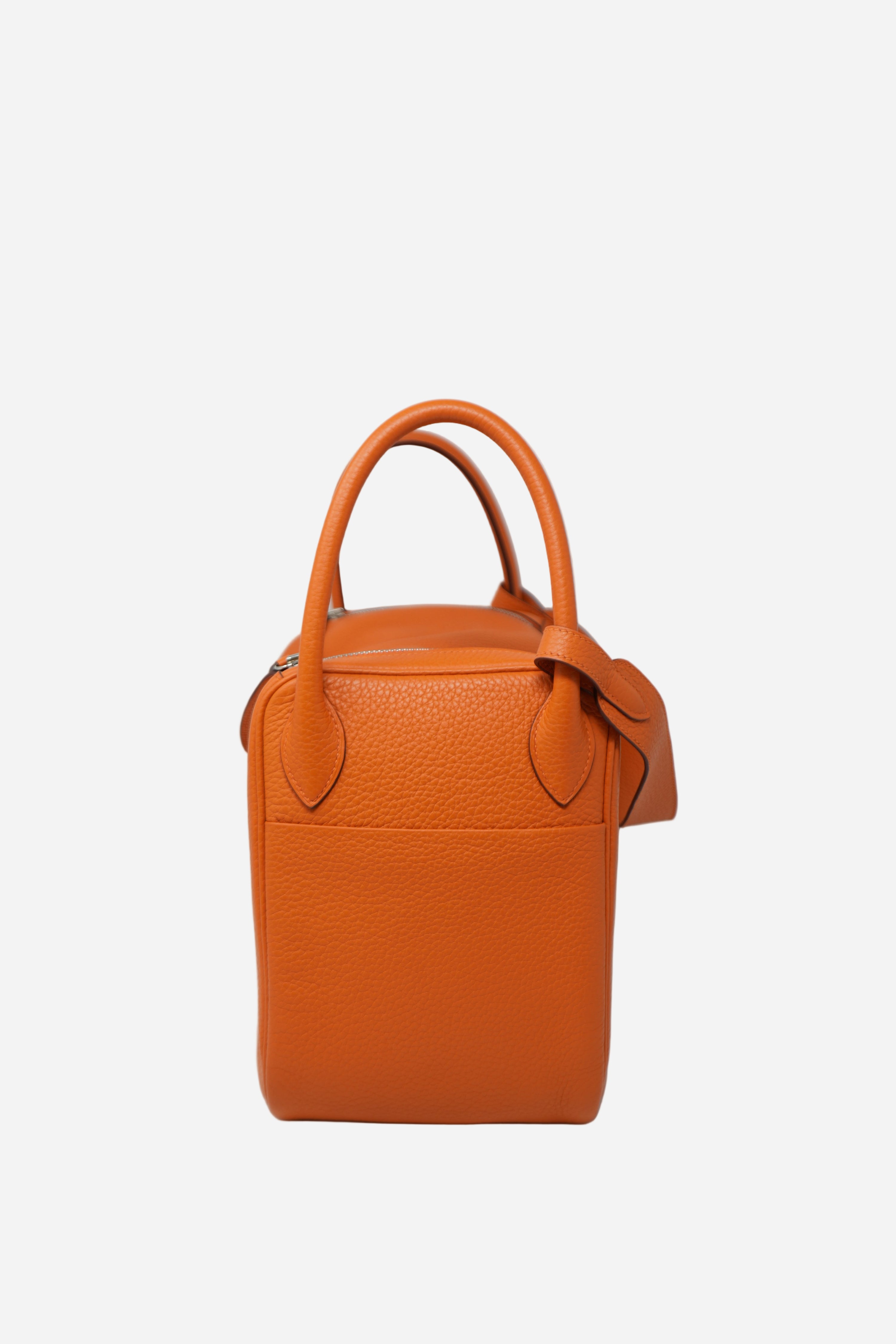 Hermes Lindy 30 TC Leather Handbag T 2015