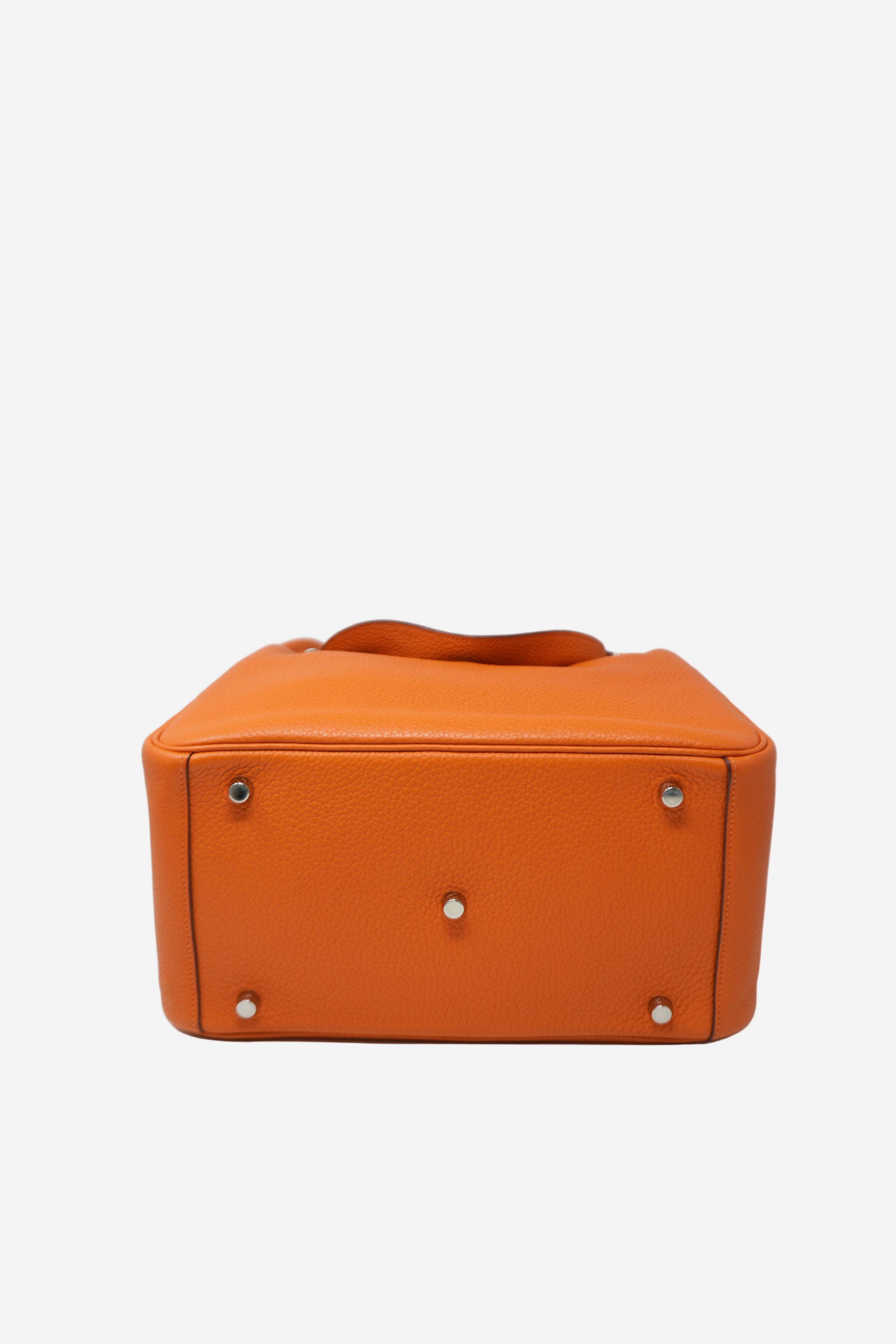 Hermes Lindy 30 TC Leather Handbag T 2015