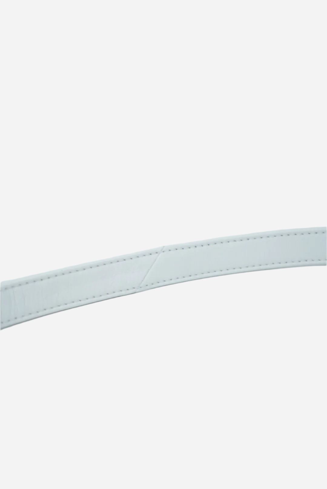 Pre-Owned Chanel Calfskin Mini Framing Chain Flap white