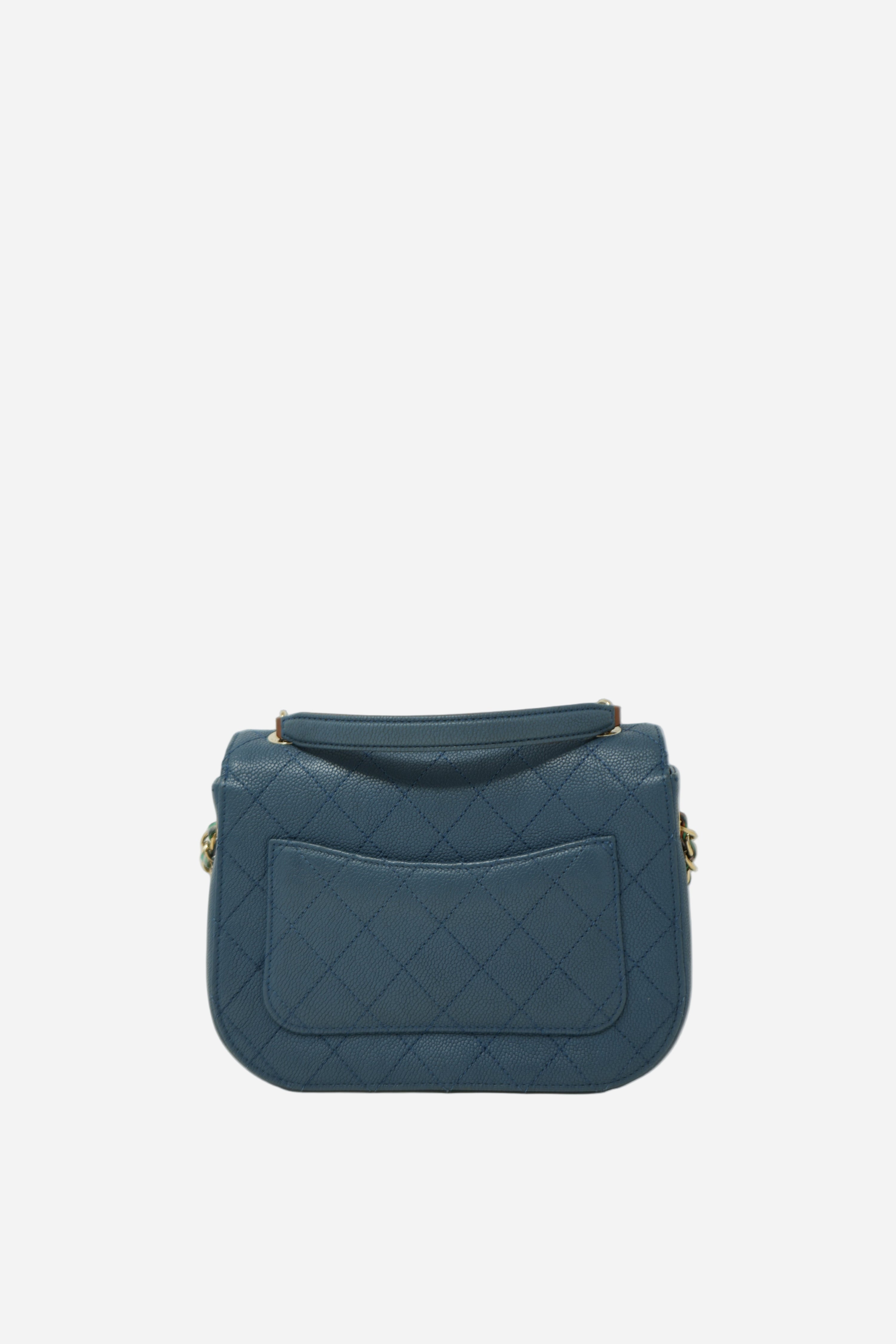 Pre-Owned Chanel Cuba Top Handle Flap Bag