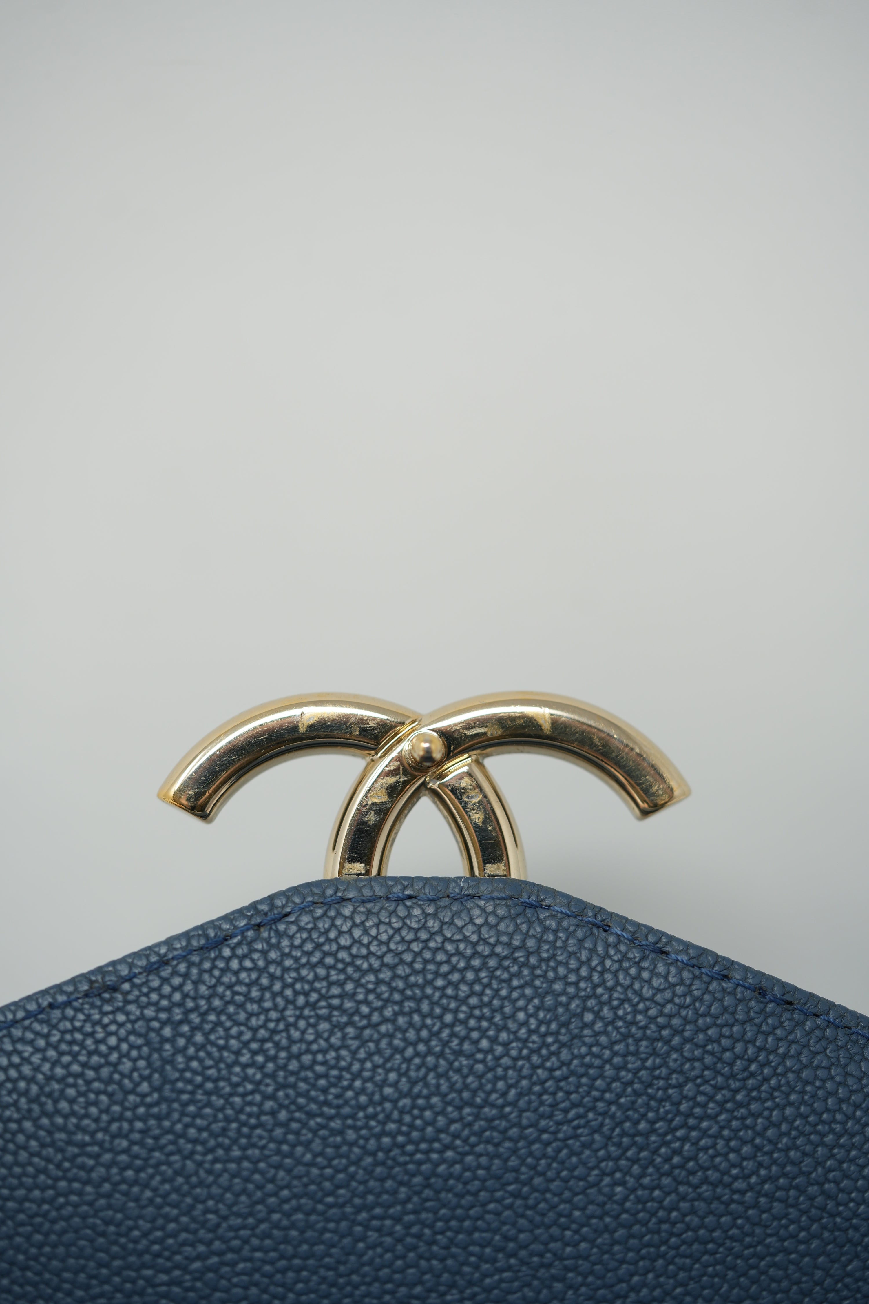Pre-Owned Chanel Cuba Top Handle Flap Bag