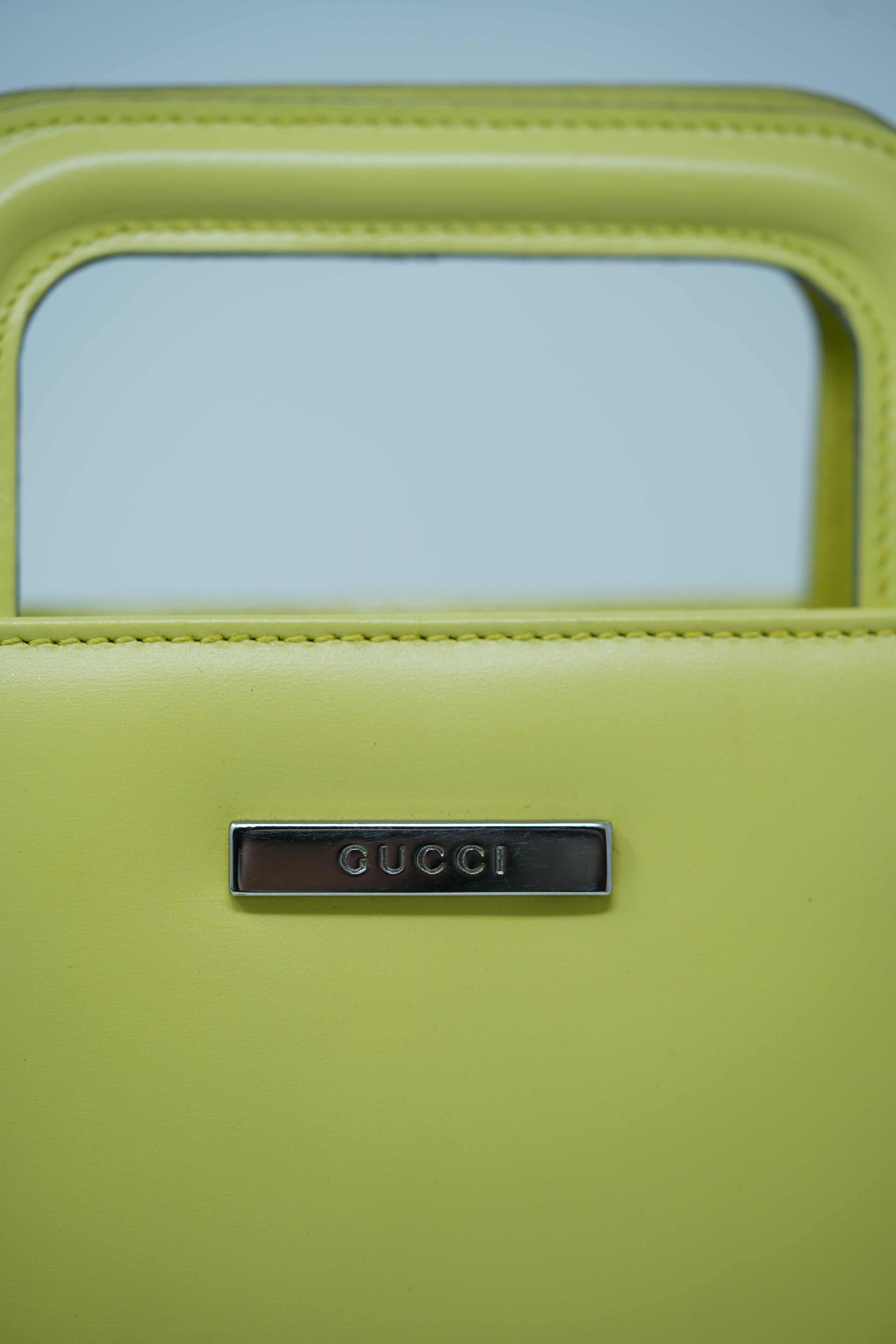 Gucci Leather Top Handle Bag