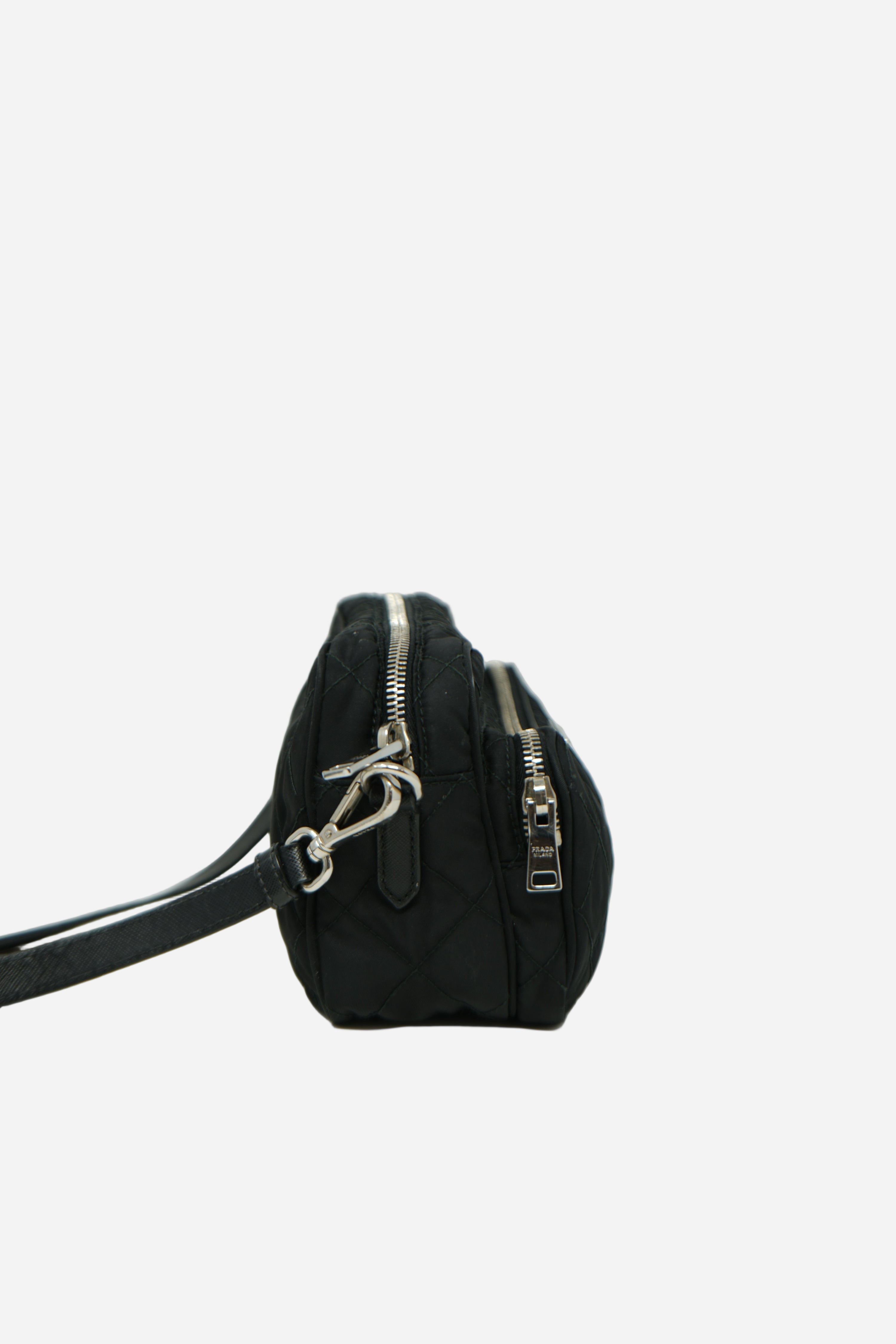 Prada Black Nylon Shoulder Bag