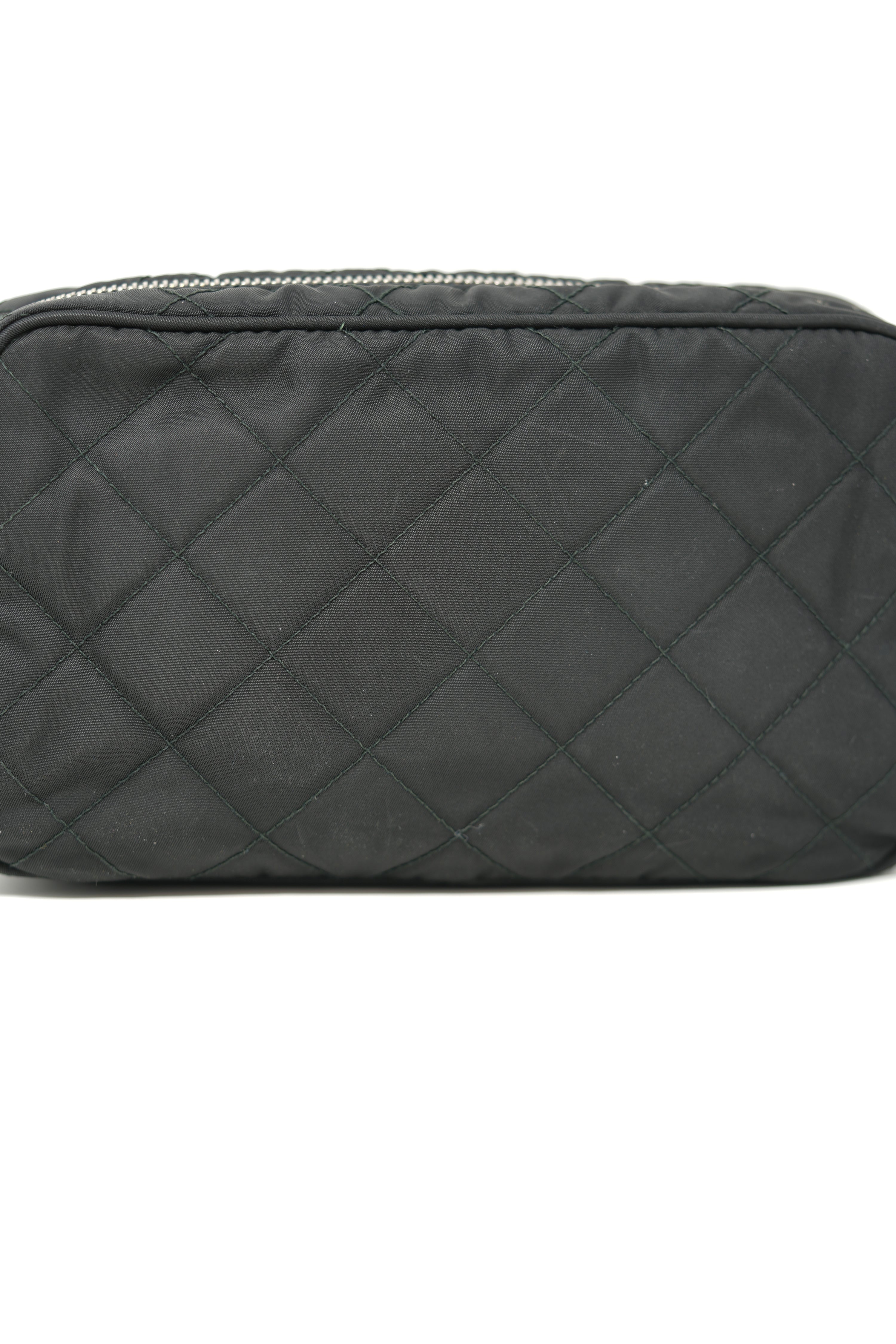 Prada Black Nylon Shoulder Bag
