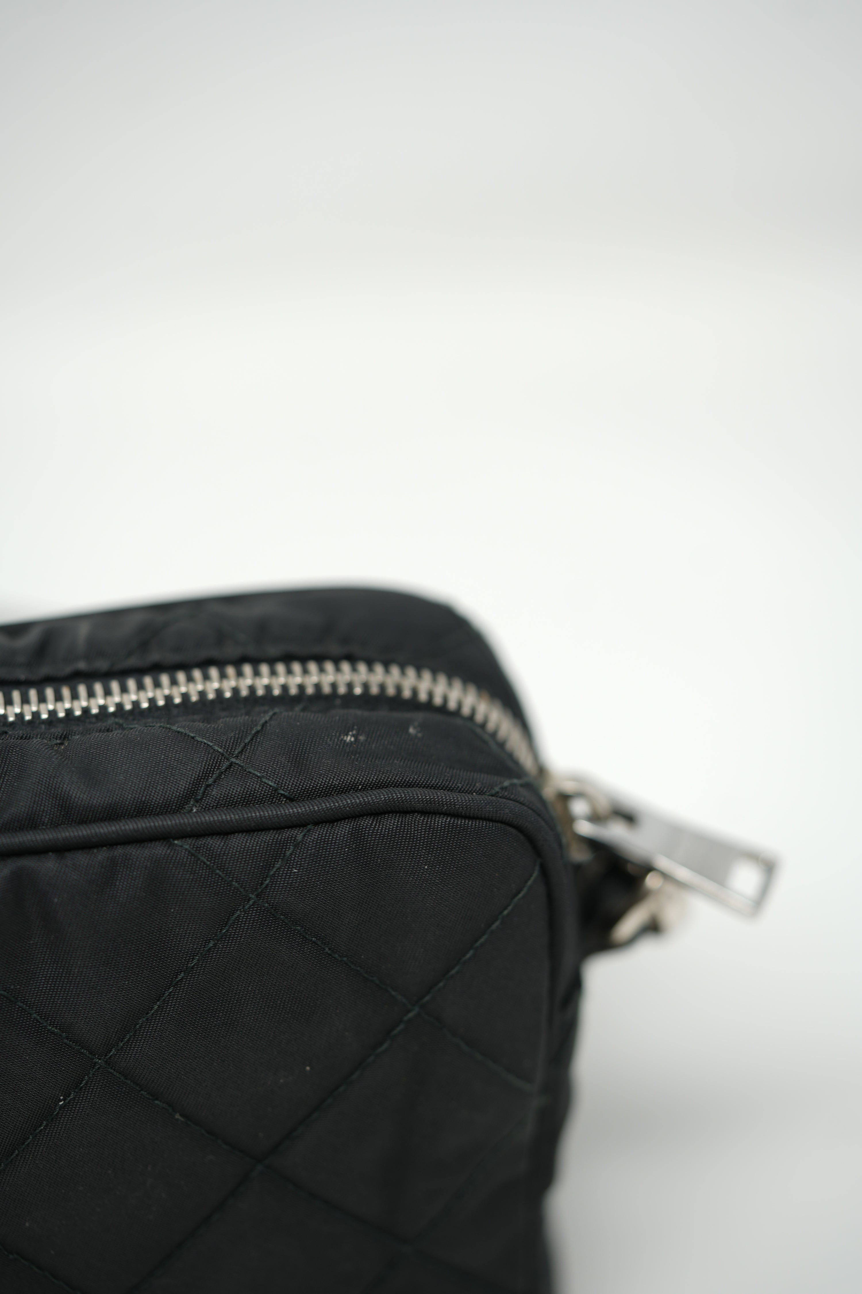 Prada Black Nylon Shoulder Bag