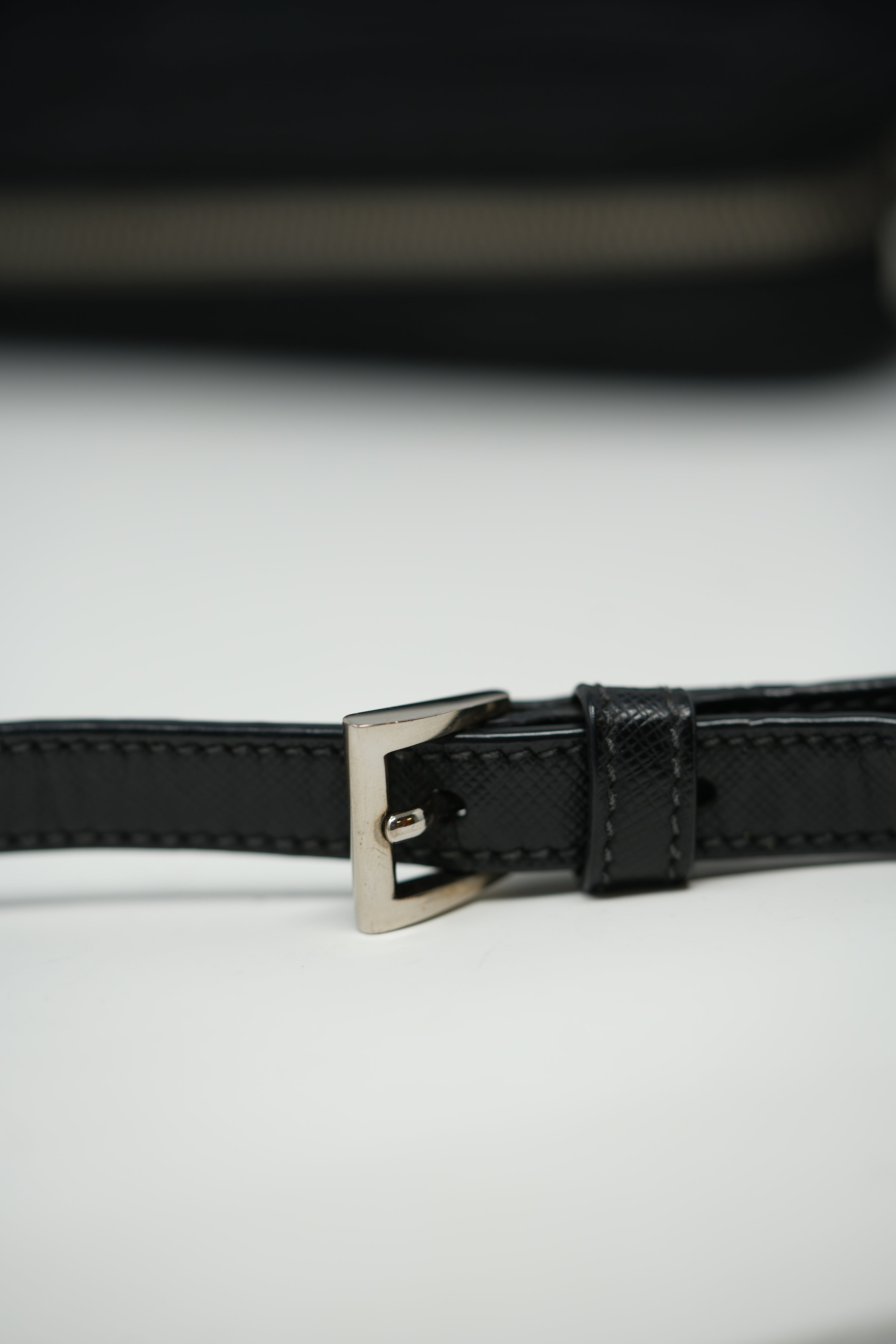 Prada Black Nylon Small Shoulder Bag