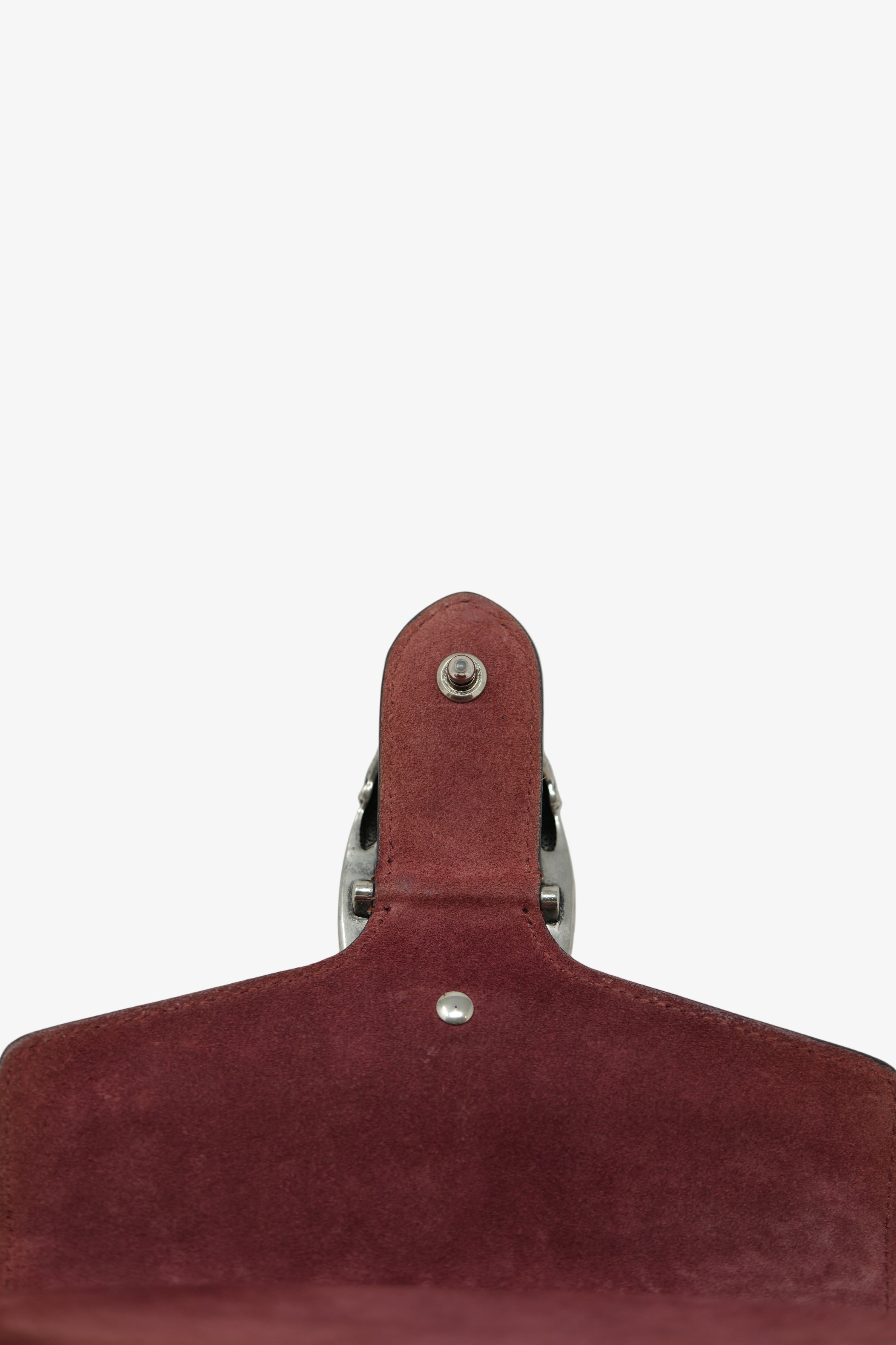 Gucci GG Canvas Mini Blooms Print Dionysus Shoulder Bag