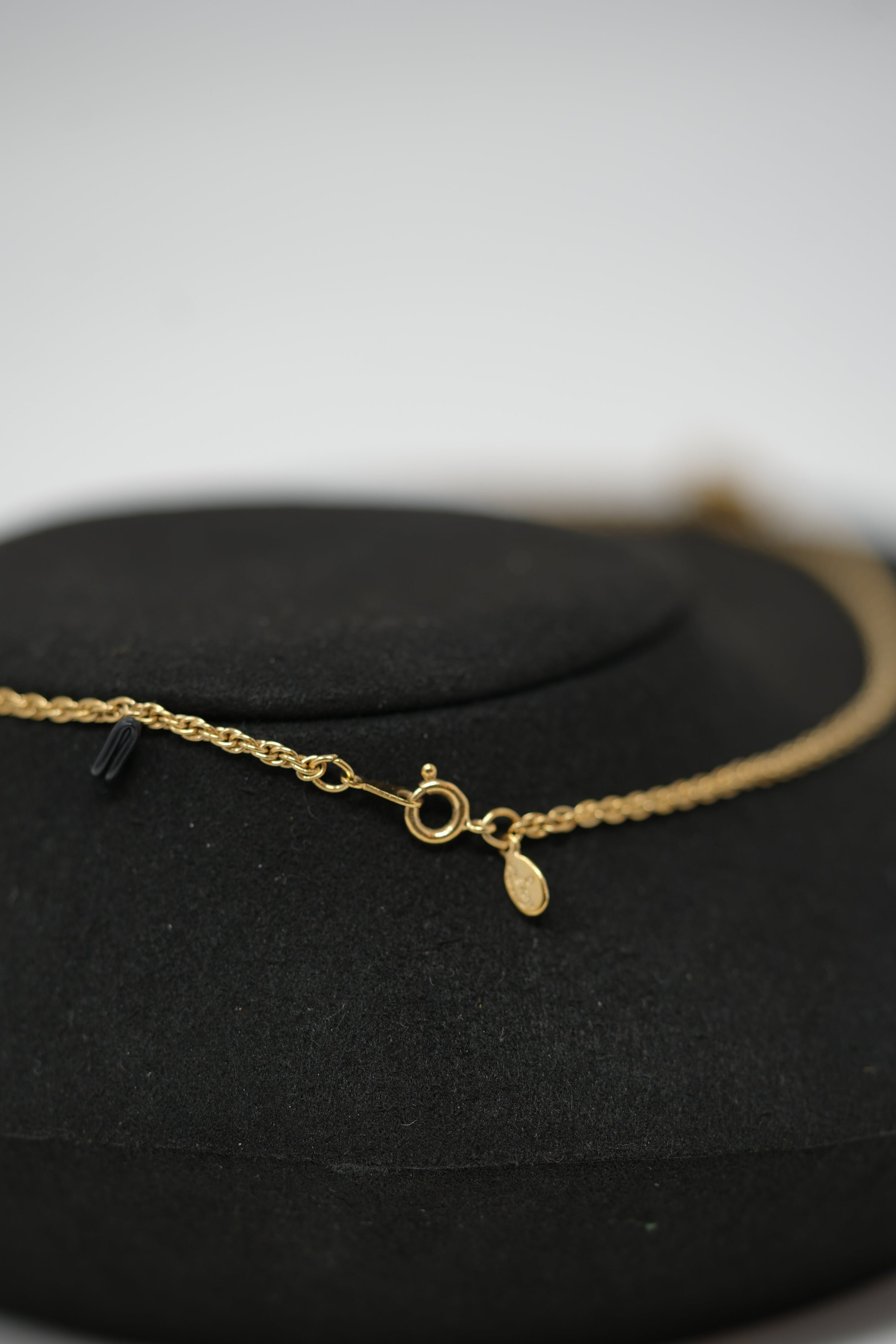 Givenchy G Rhinestone Necklace