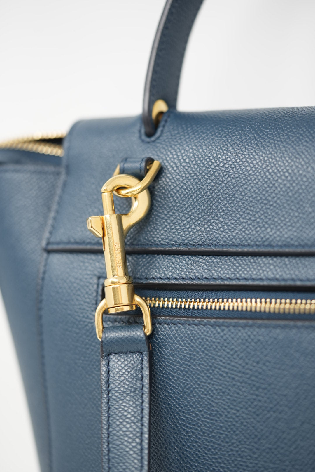 Celine Micro Belt Bag Calfskin Green