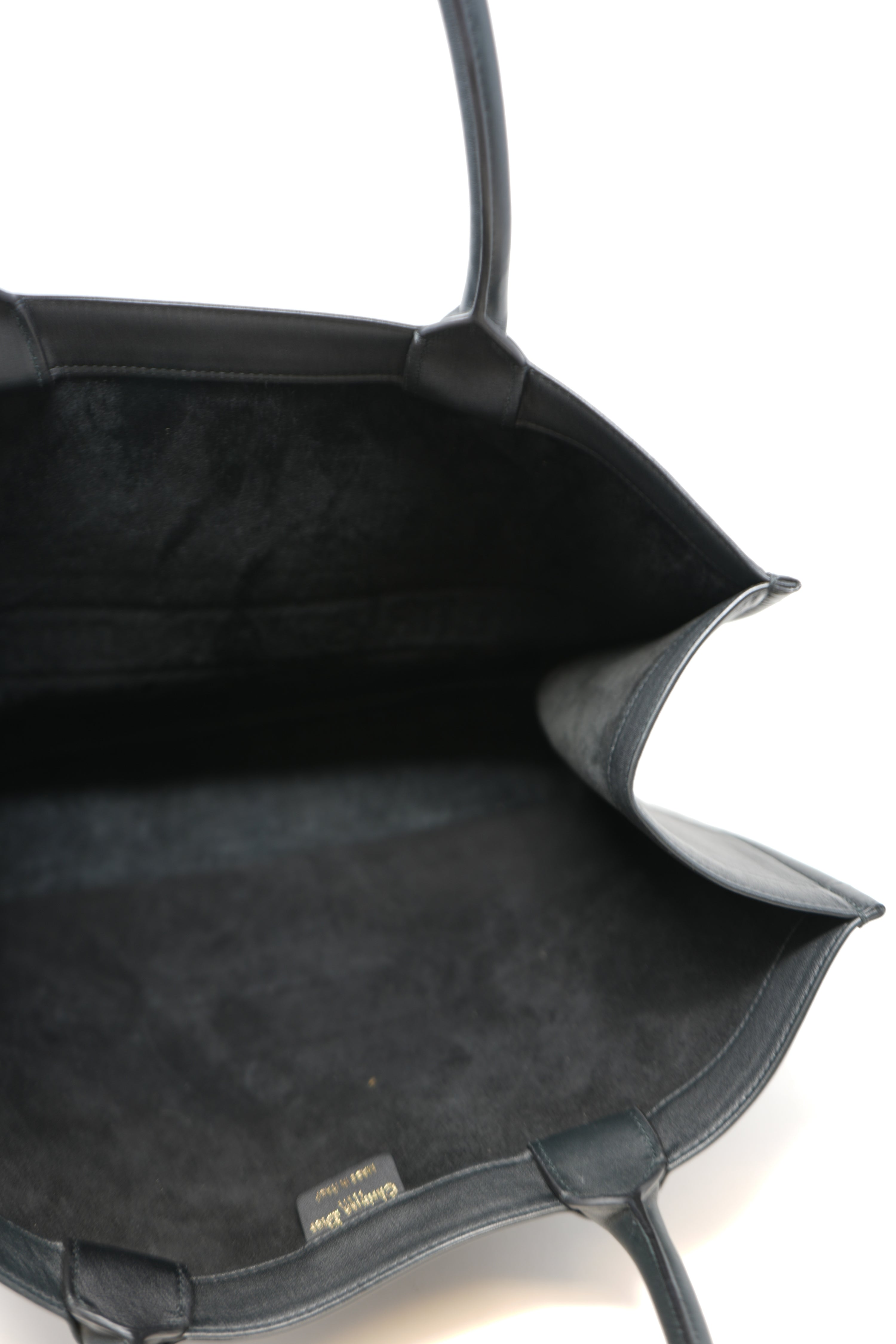 Dior Large Book Tote Black Calfskin