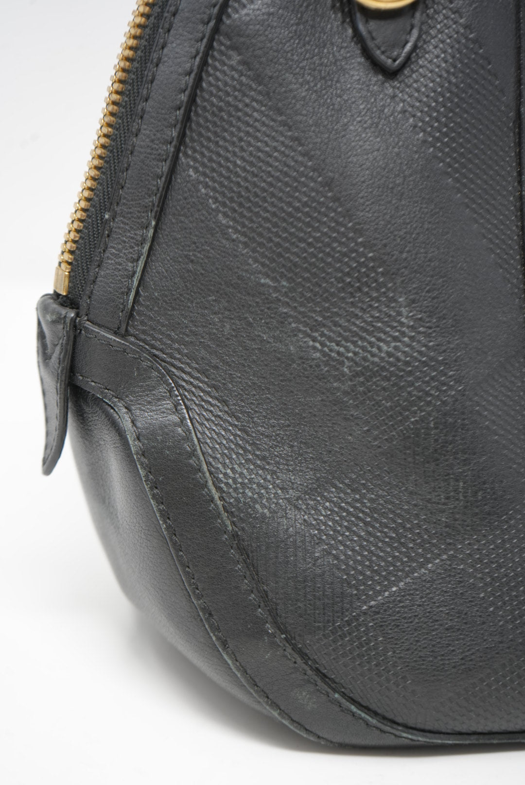 Burberry Black Leather Orchard Bag