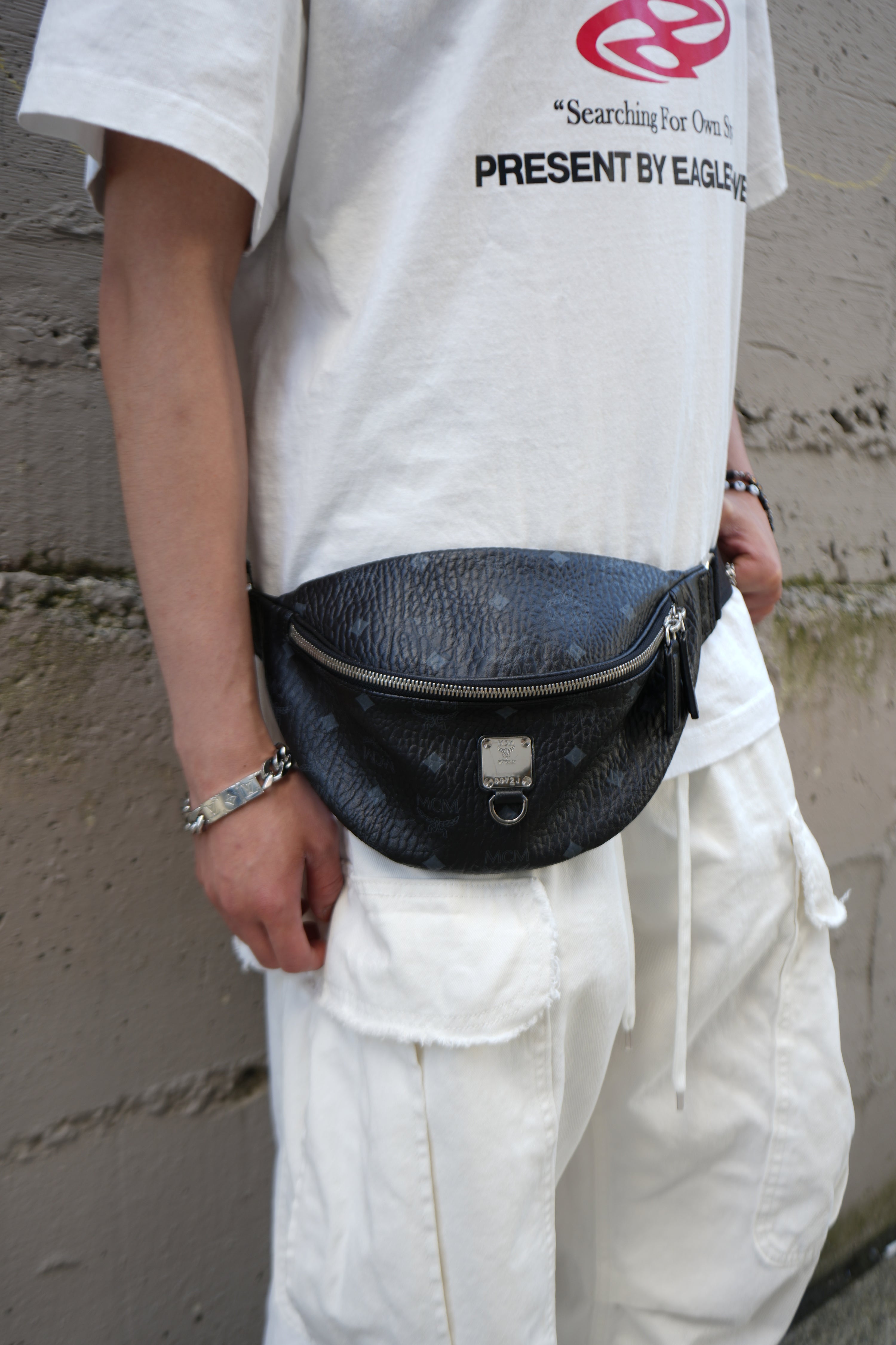 MCM Fursten Belt Bag Visetos