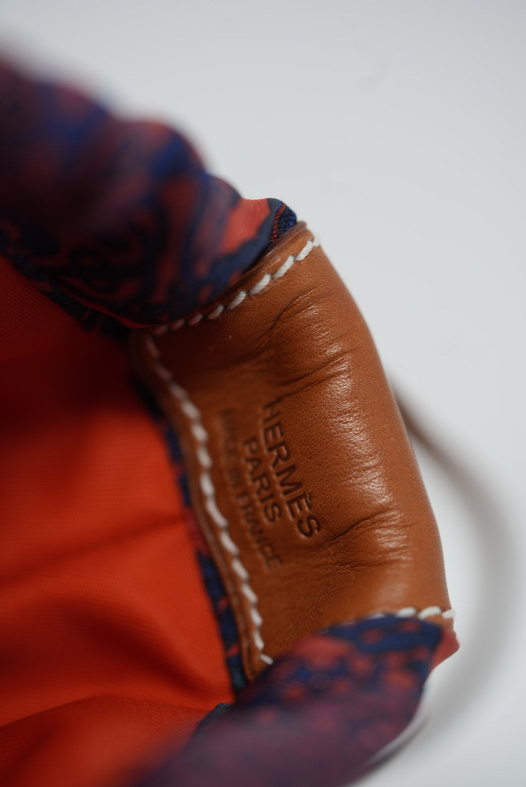 Hermes 2014 Silk&Leather Fourbi 20 Size 34