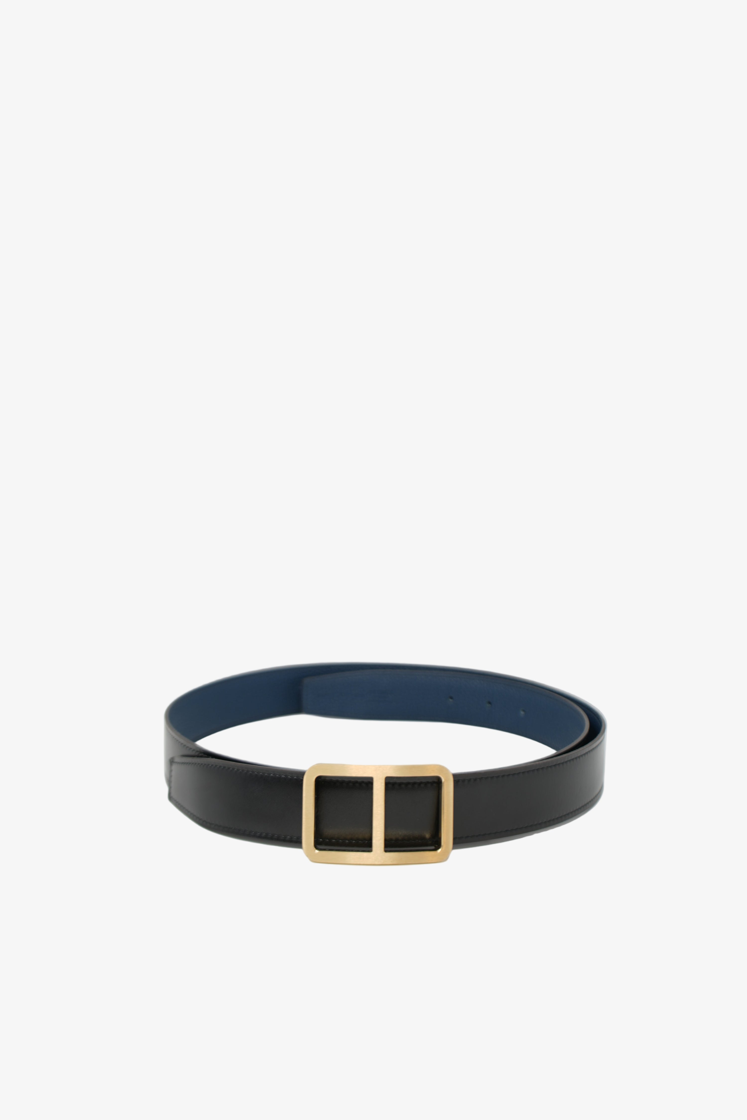 Hermes Buckle Reversible Belt