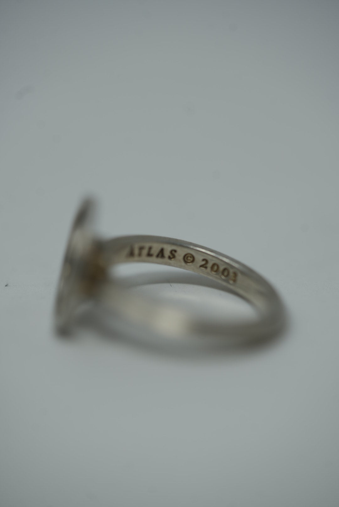 Tiffany Atlas Silver Ring Size 50