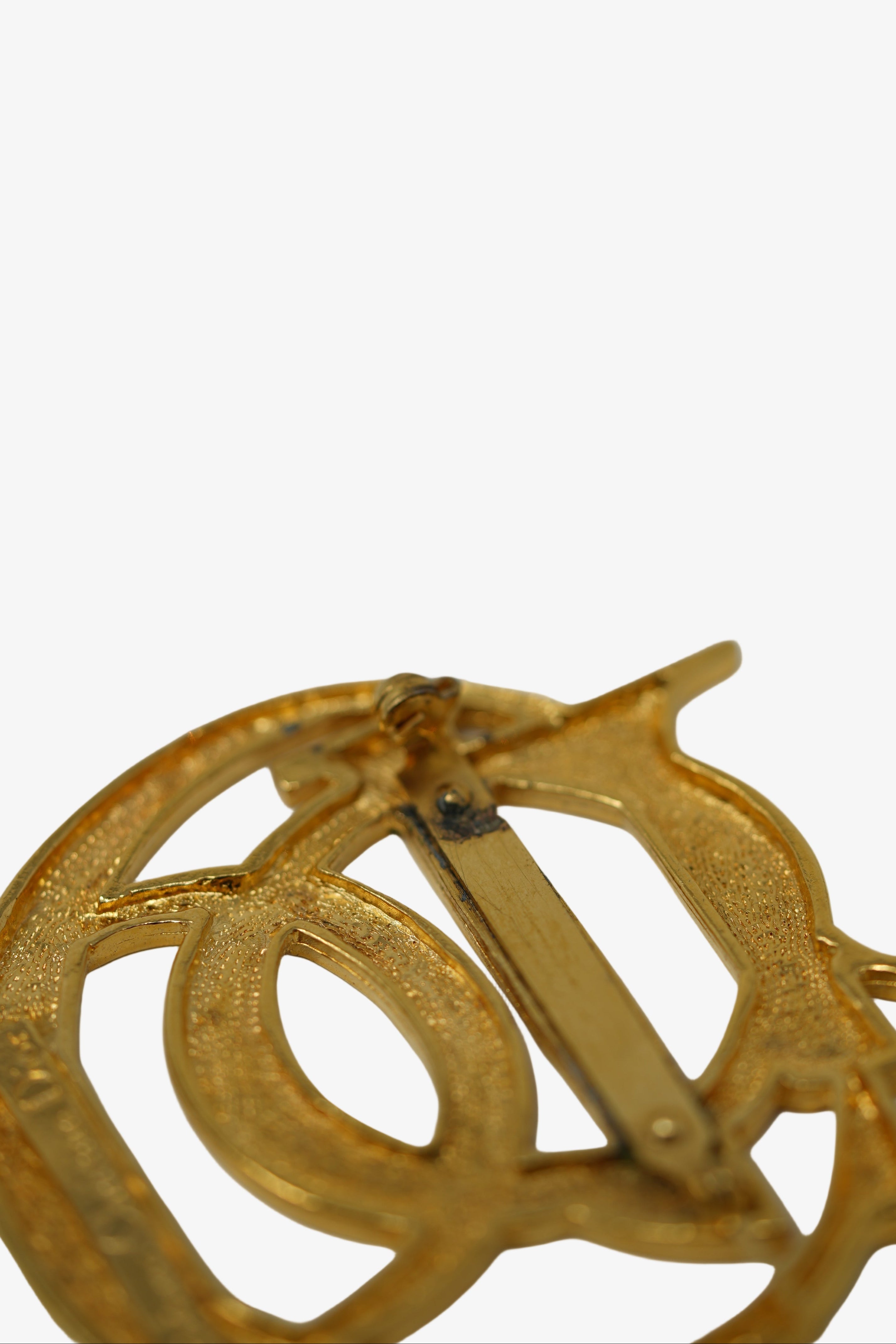 Christian Dior Vintage CD Brooch Pin