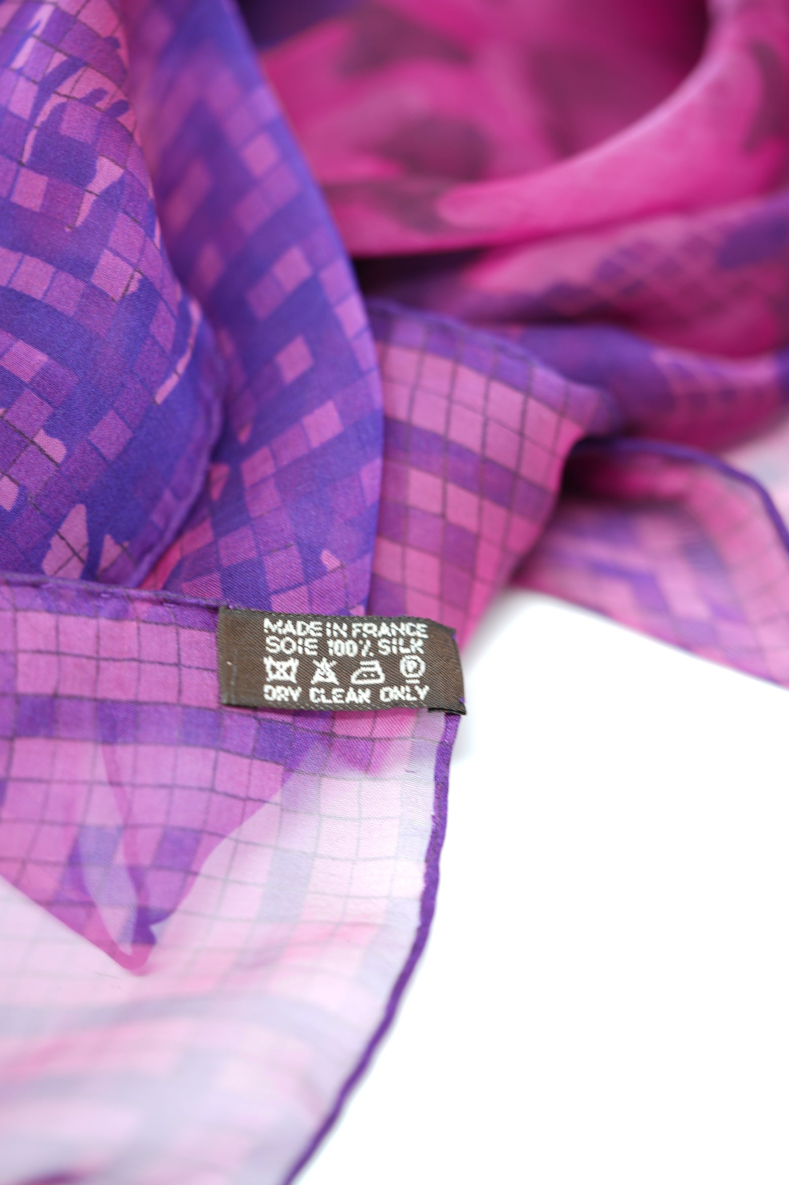 Hermes Silk Mousseline Shawl