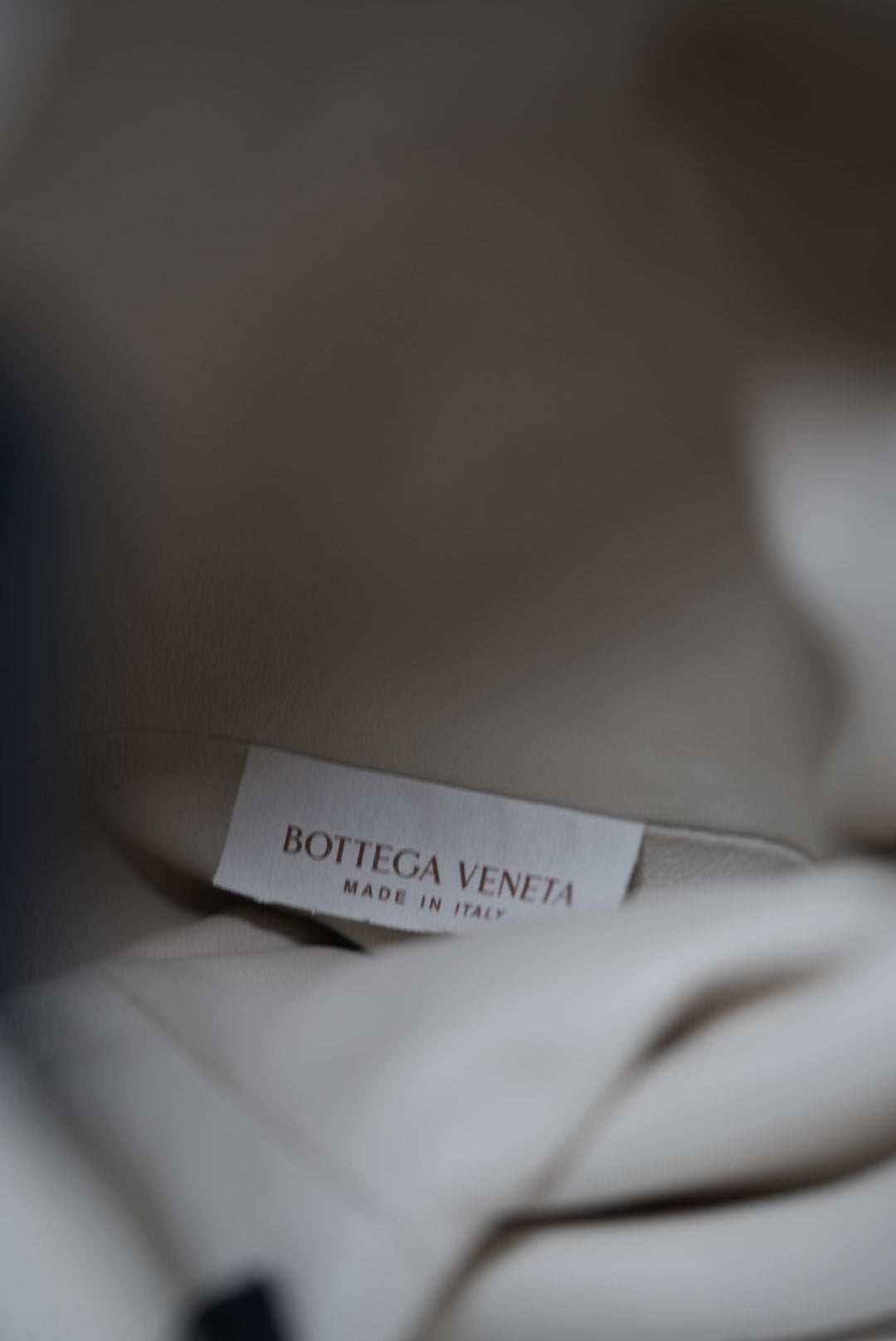 Bottega Veneta Beige Mini Pouch Clutch