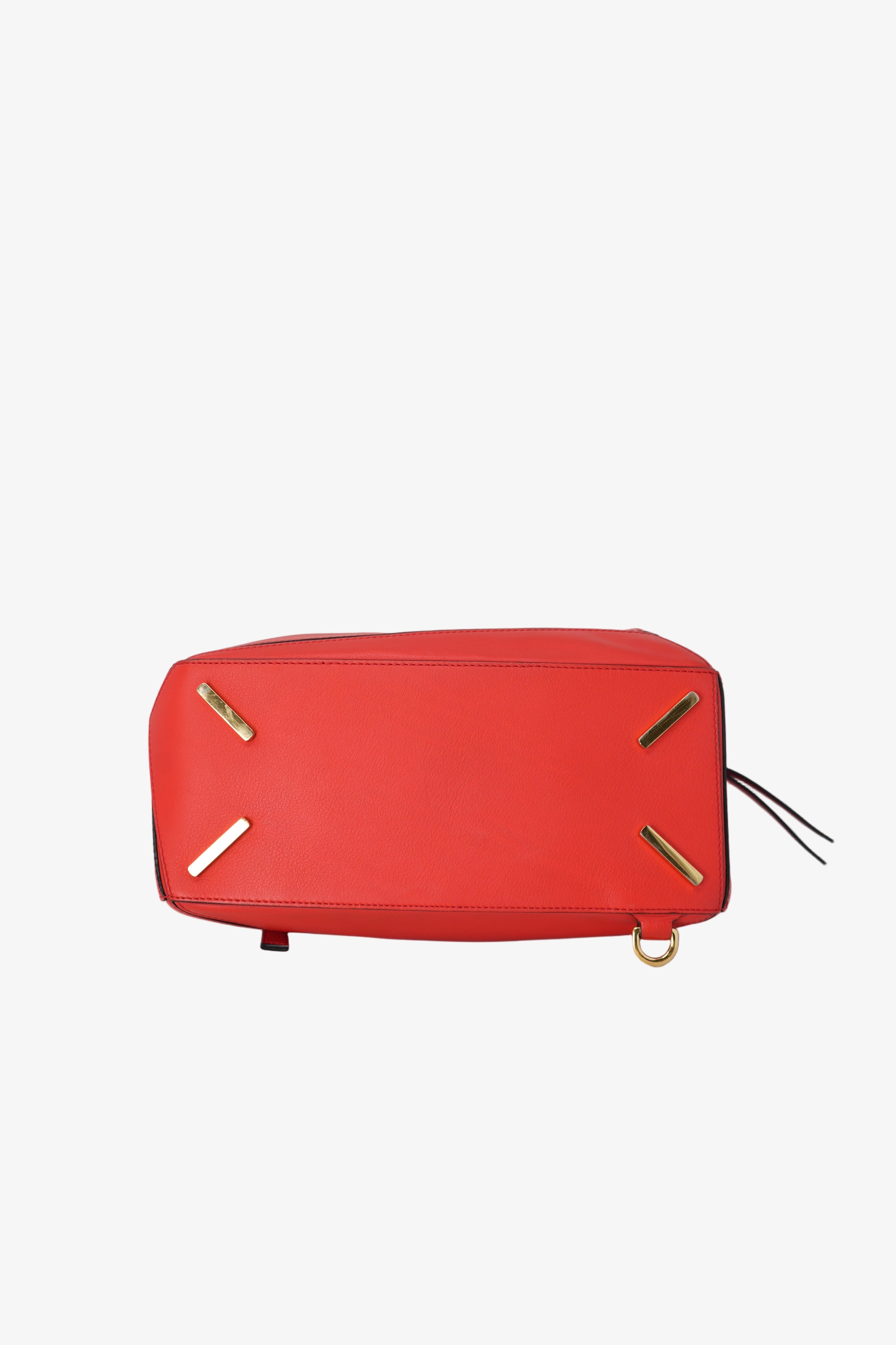Loewe Calfskin Medium Puzzle Bag Red