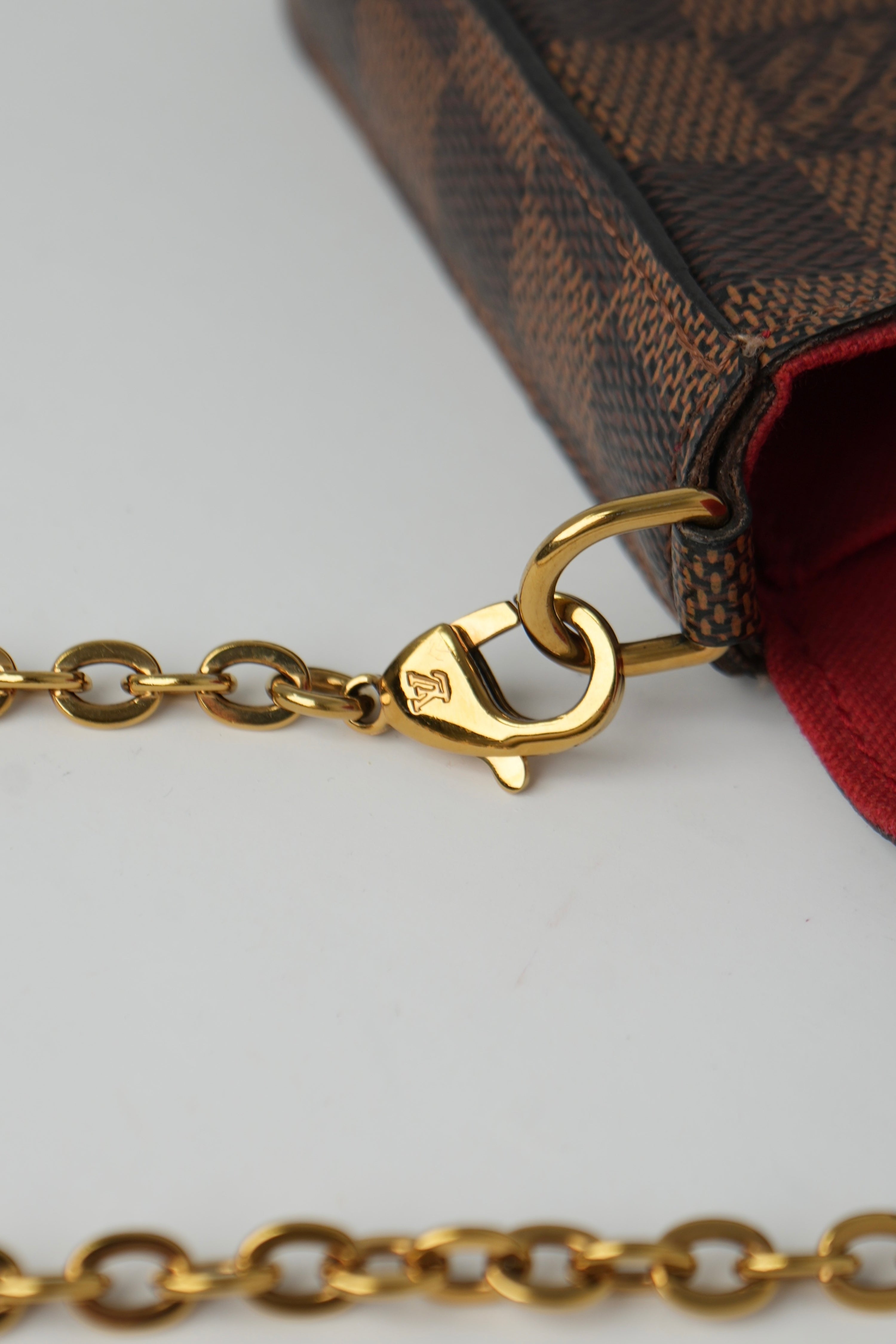 Louis Vuitton 2018 Félicie Pochette Damier Ebene