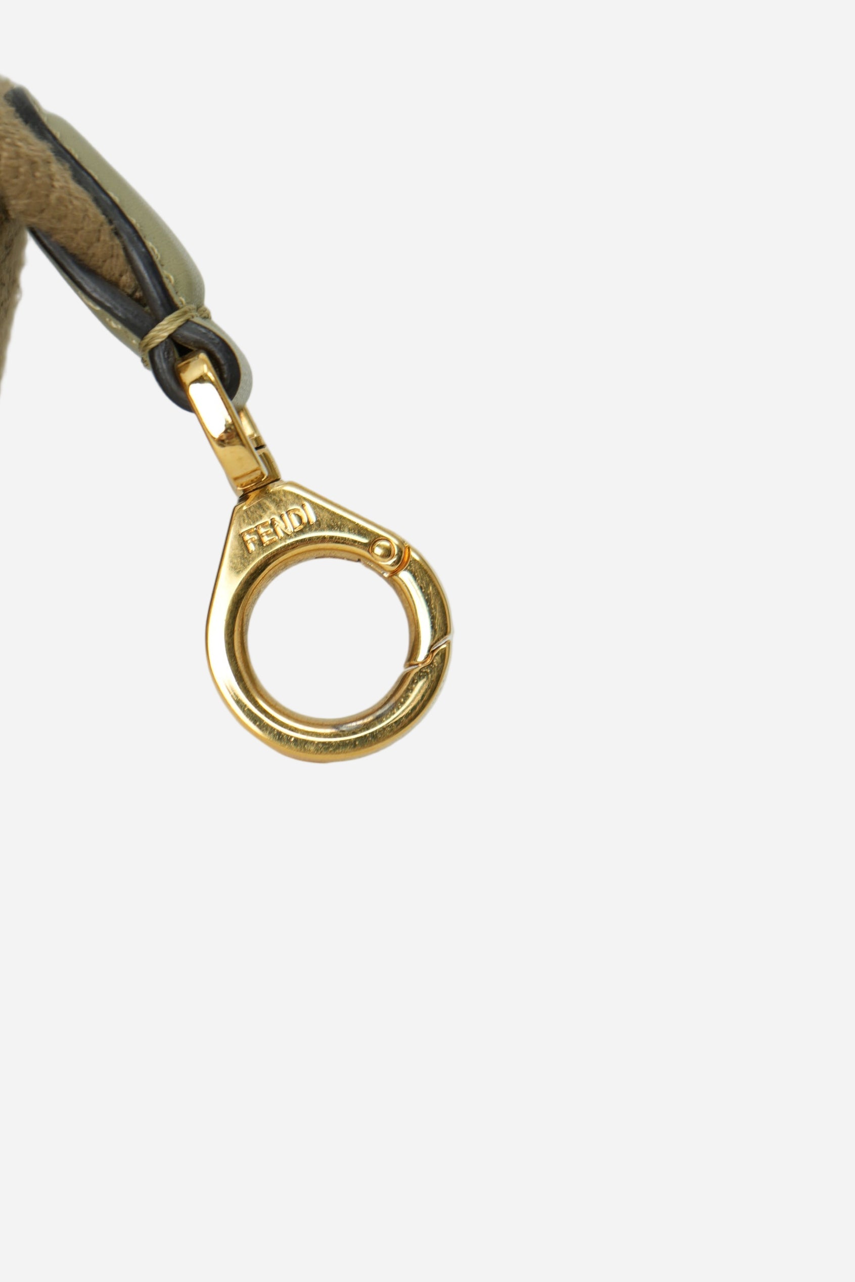 Fendi Vitello Seta Medium Peekaboo X-Lite Mandorlo