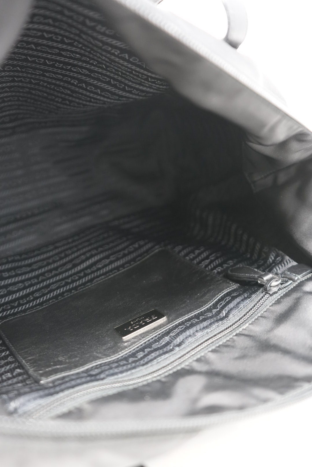 Prada Black Nylon Shoulder Bag