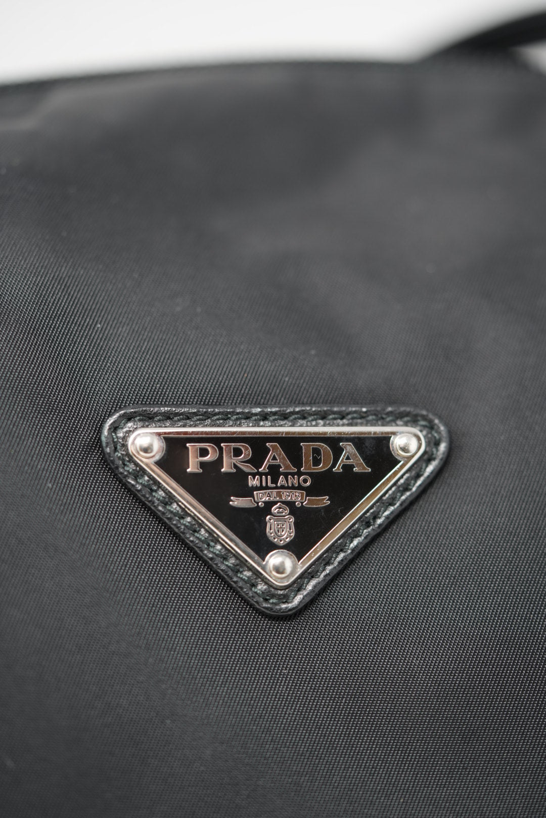 Prada Black Nylon Shoulder Bag