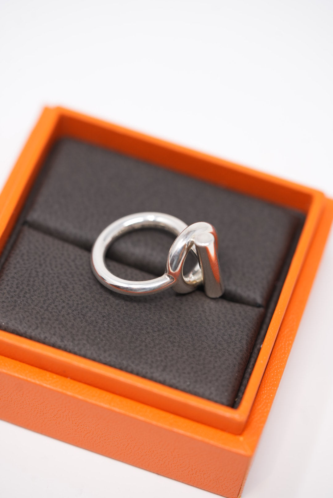 Hermes Echappee Hermes ring #50 925 silver