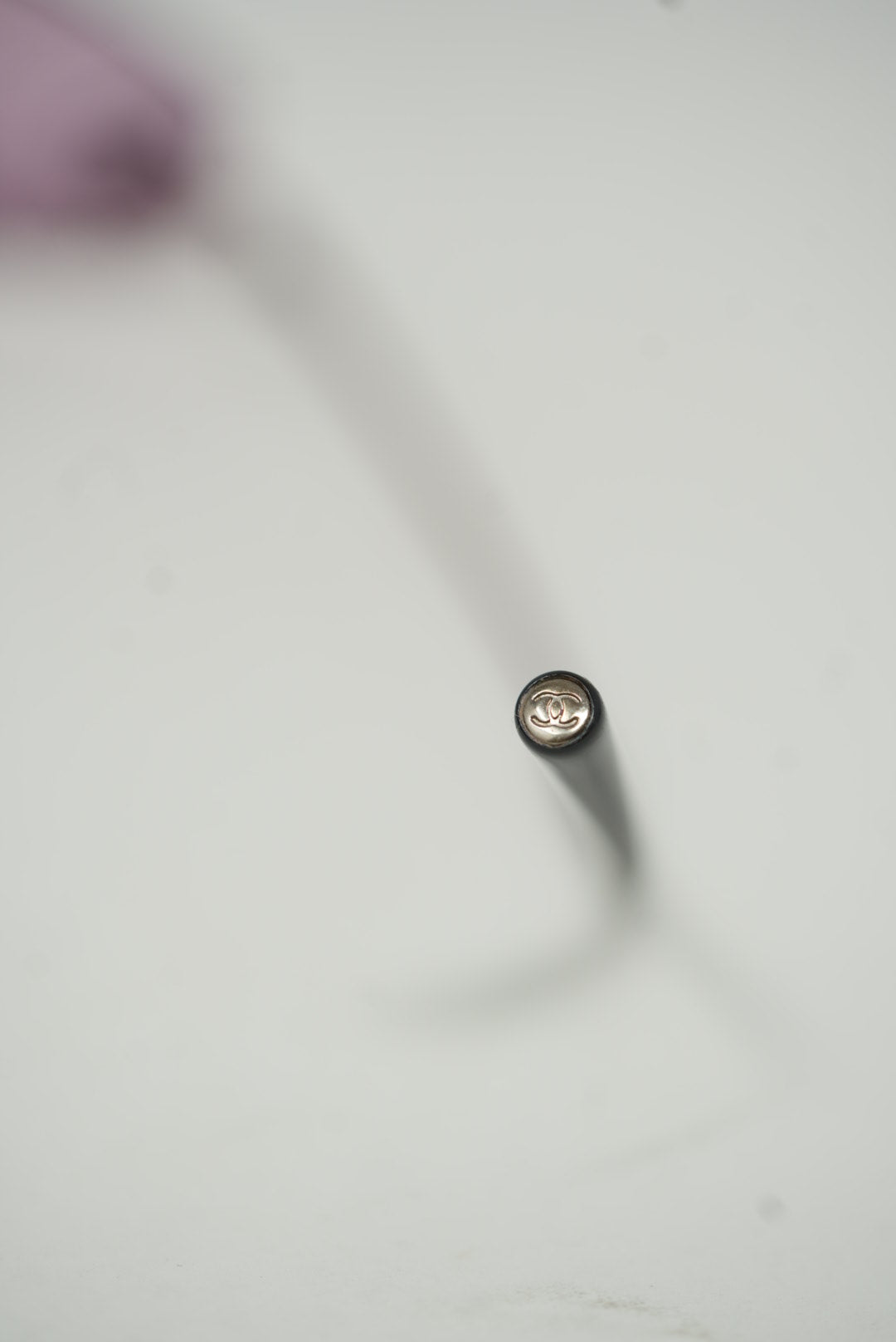 Pre-Owned Chanel CC Logo Shield Sunglasses Purple