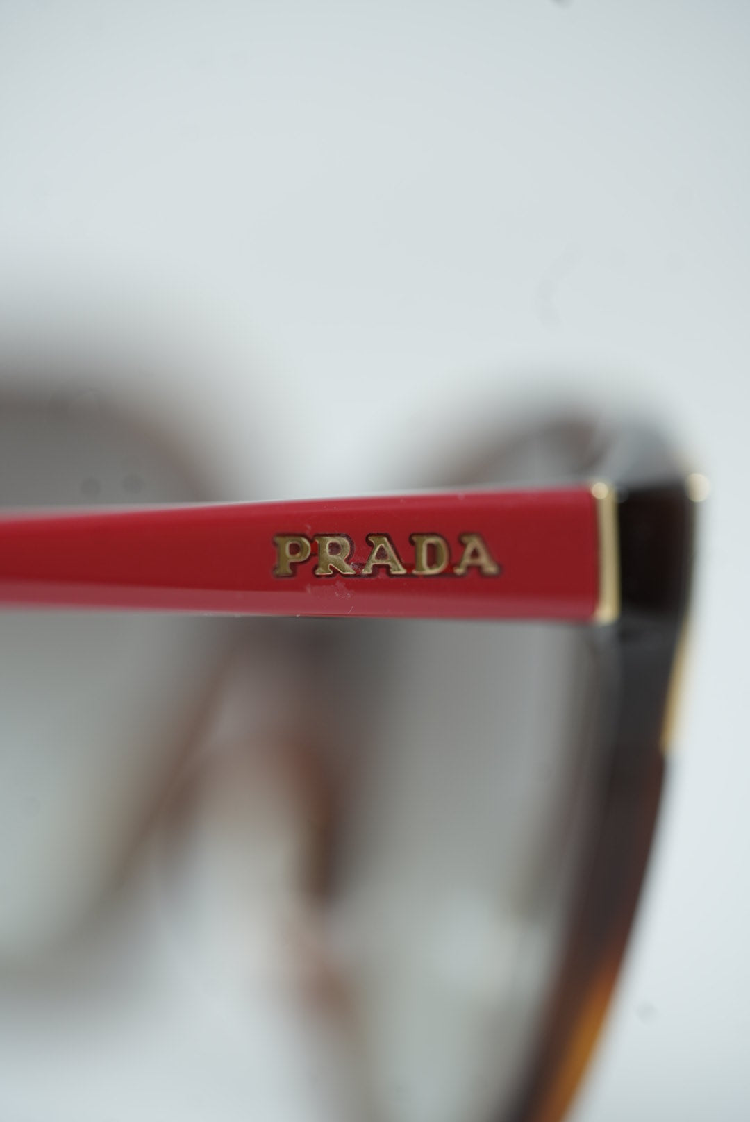 Prada Brown Framed Sunglasses