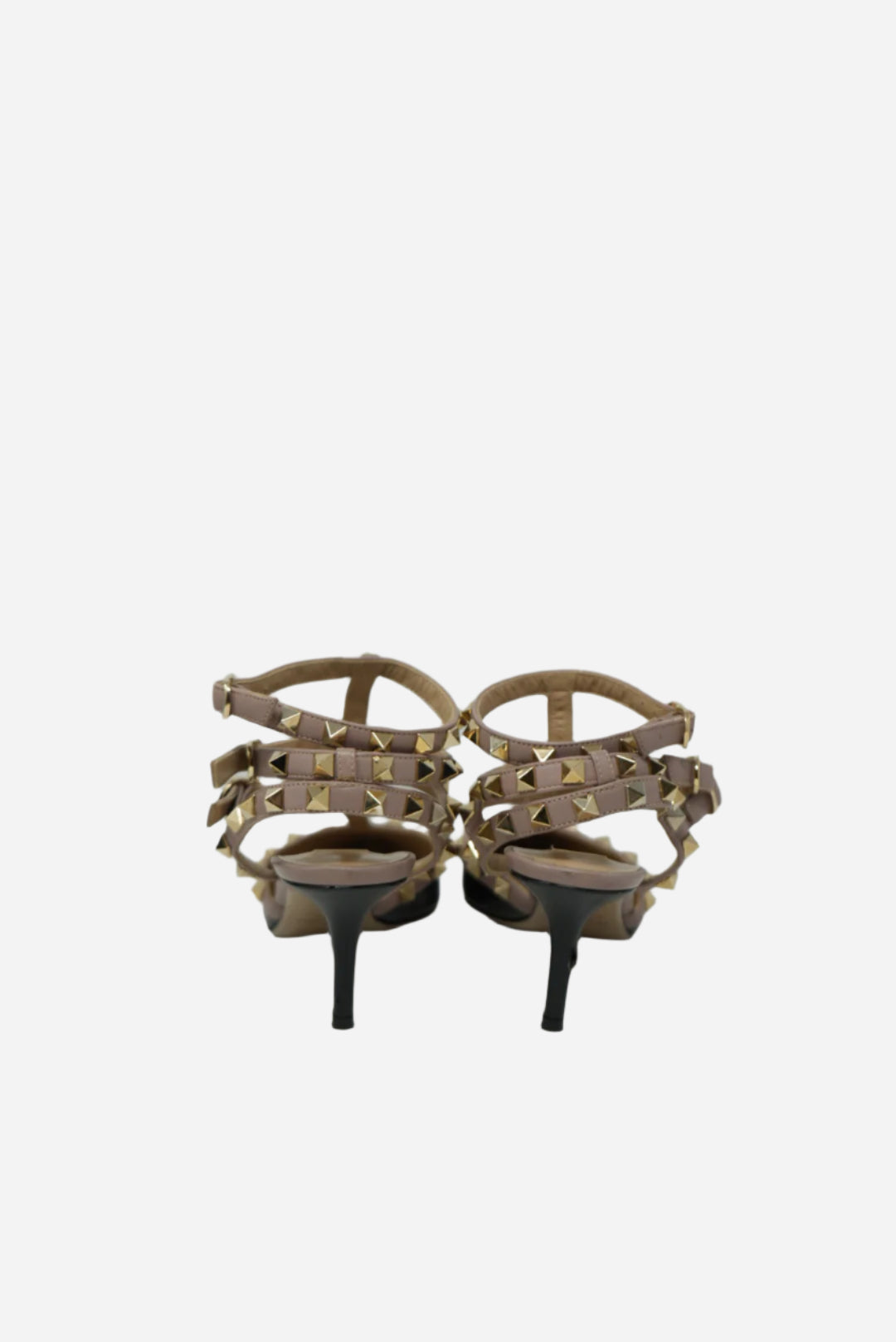 Valentino Blue Leather Rockstud Heels