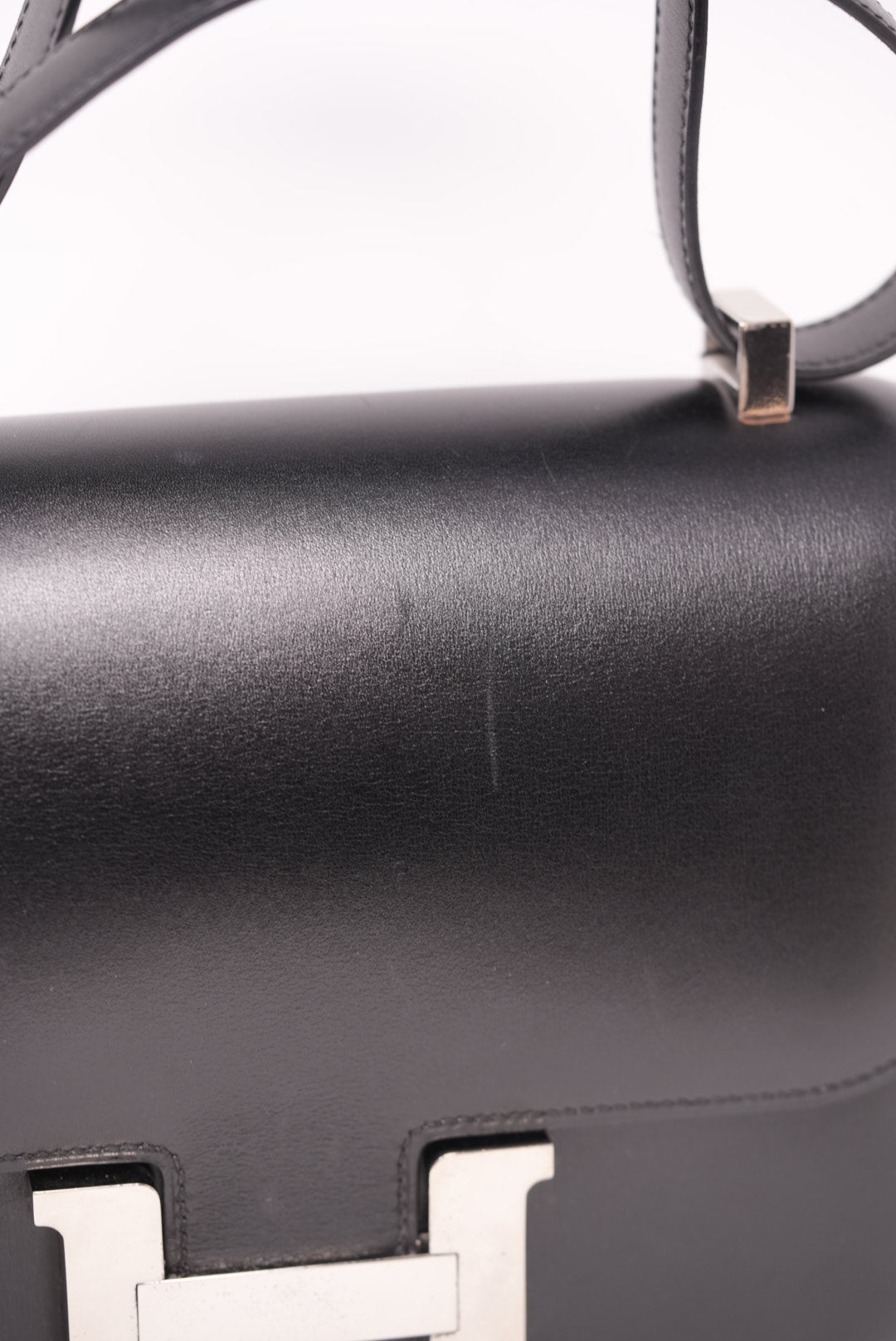 Hermes 2006 Constance 23 Shoulder Bag Box Calfskin