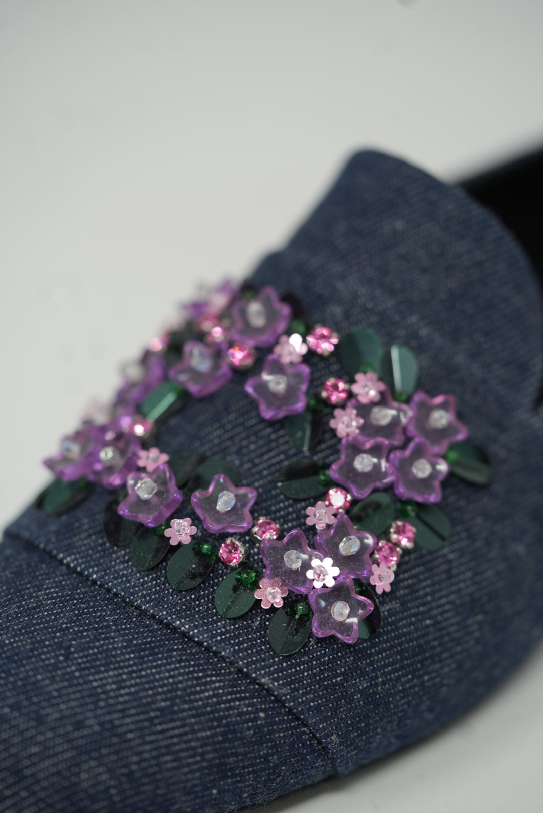 Roger Vivier Denim Loafer