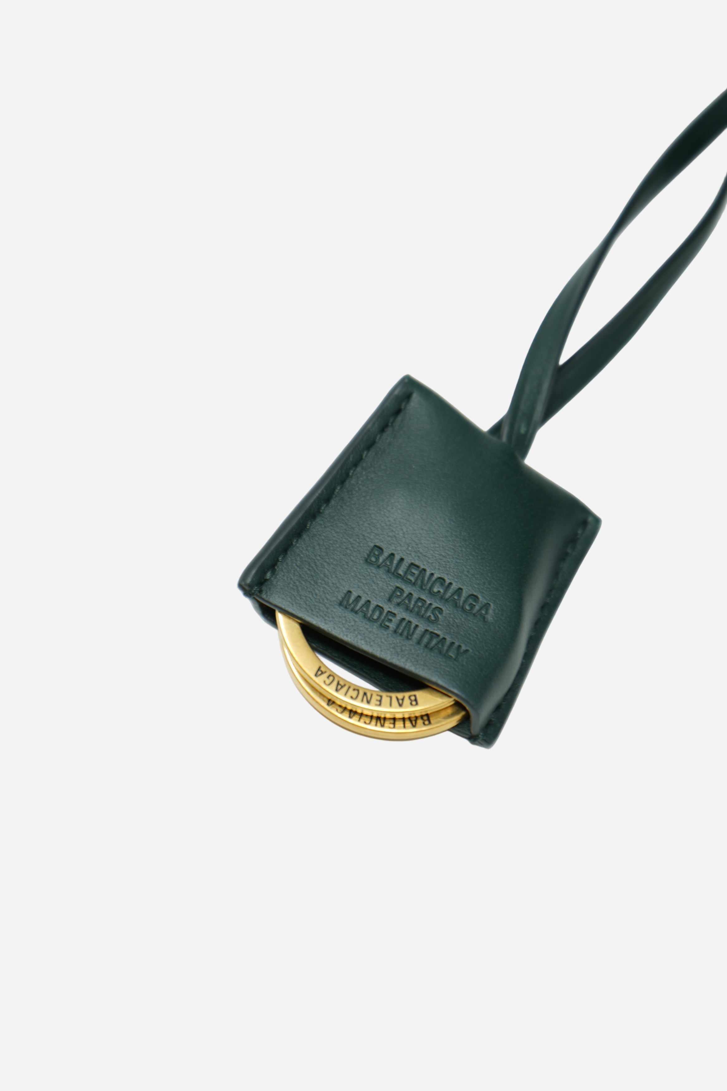 Balenciaga Green Calfskin Mini Rodeo Handbag