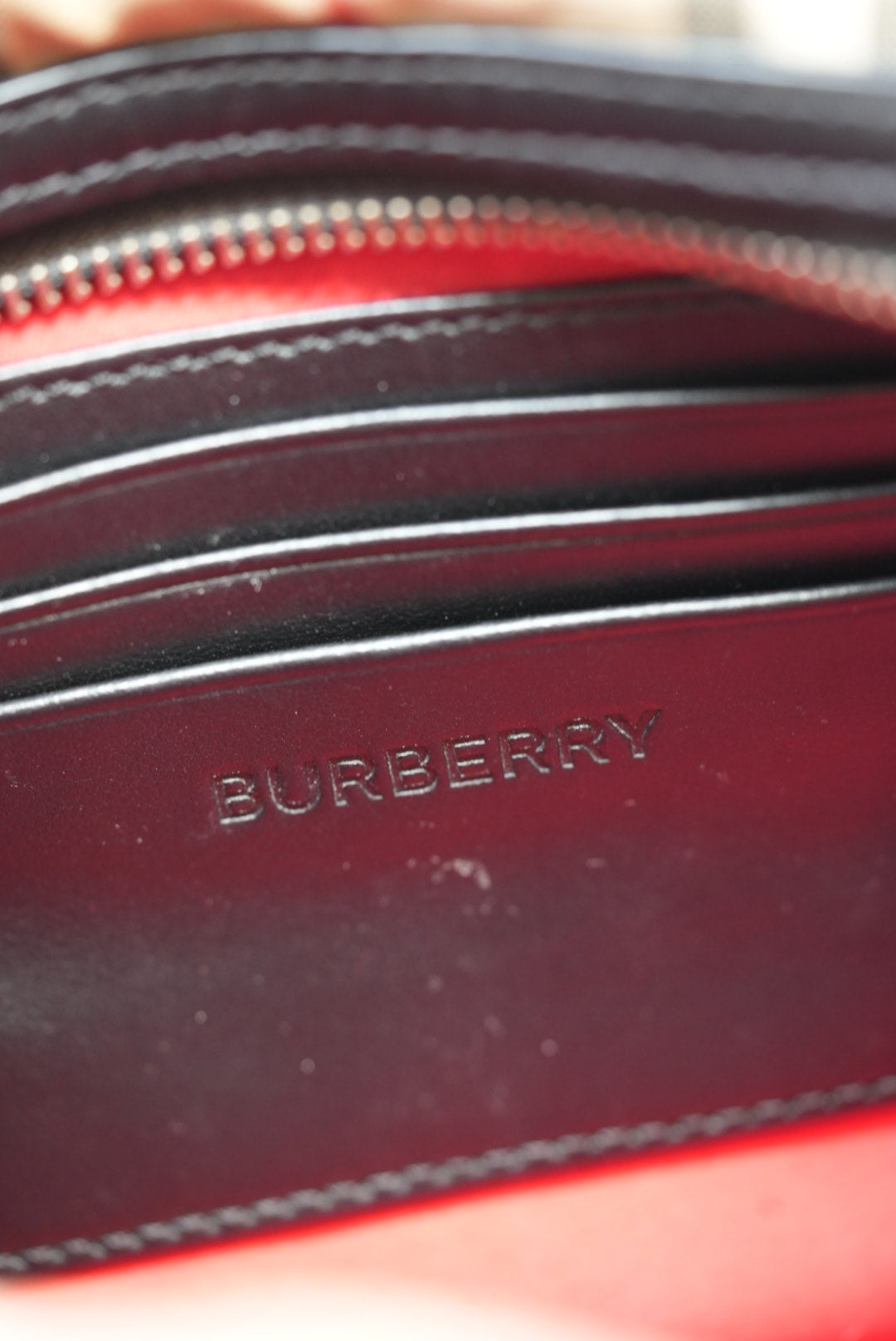 Burberry Paddy Check Crossbody Bag