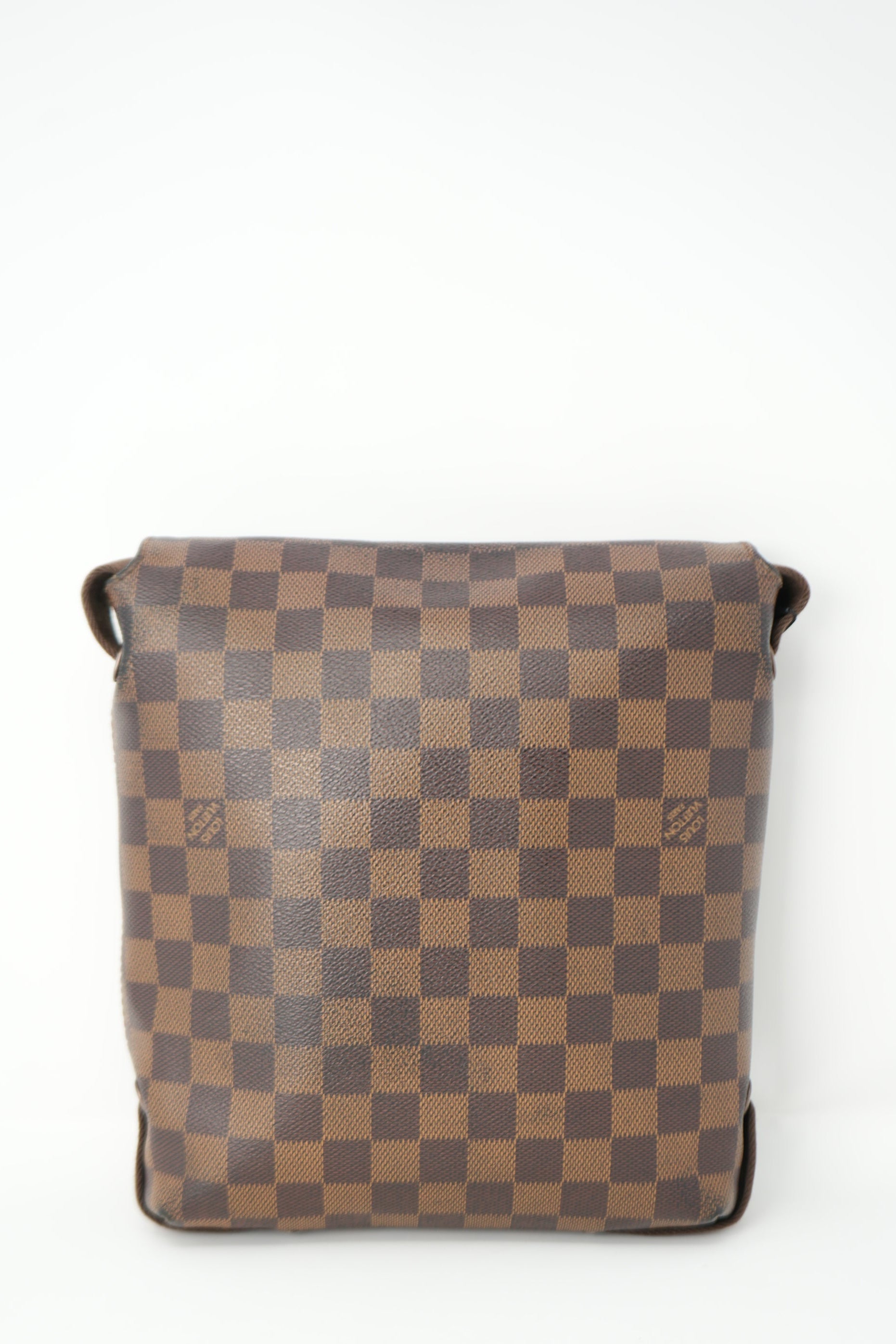 Louis Vuitton 2009 Brown Damier Ebene Brooklyn Crossbody Bag