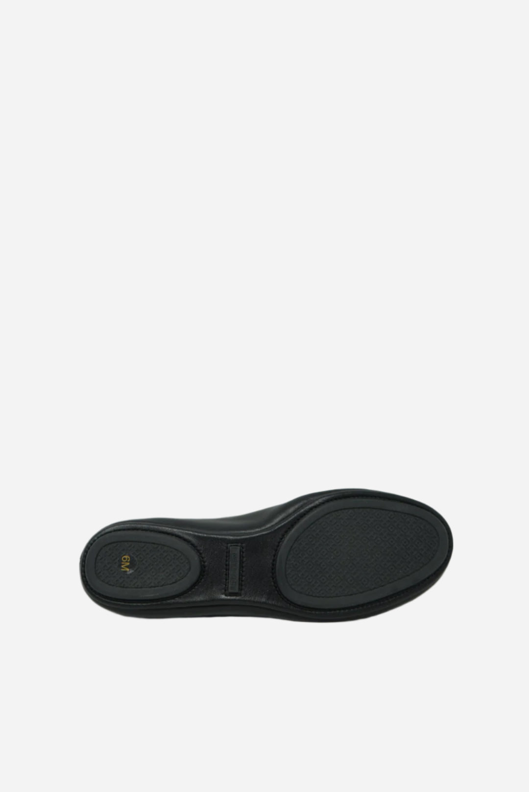 Tory Burch Black Minnie Leather Flats