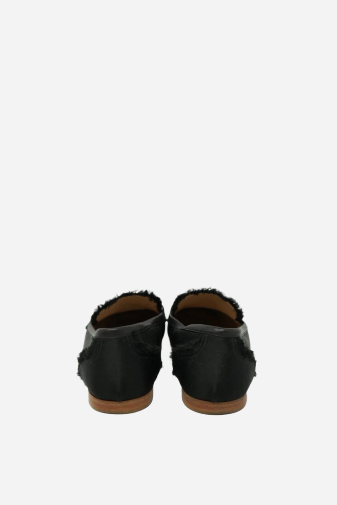 Giuseppe Zanotti Black Satin Crystal Loafer