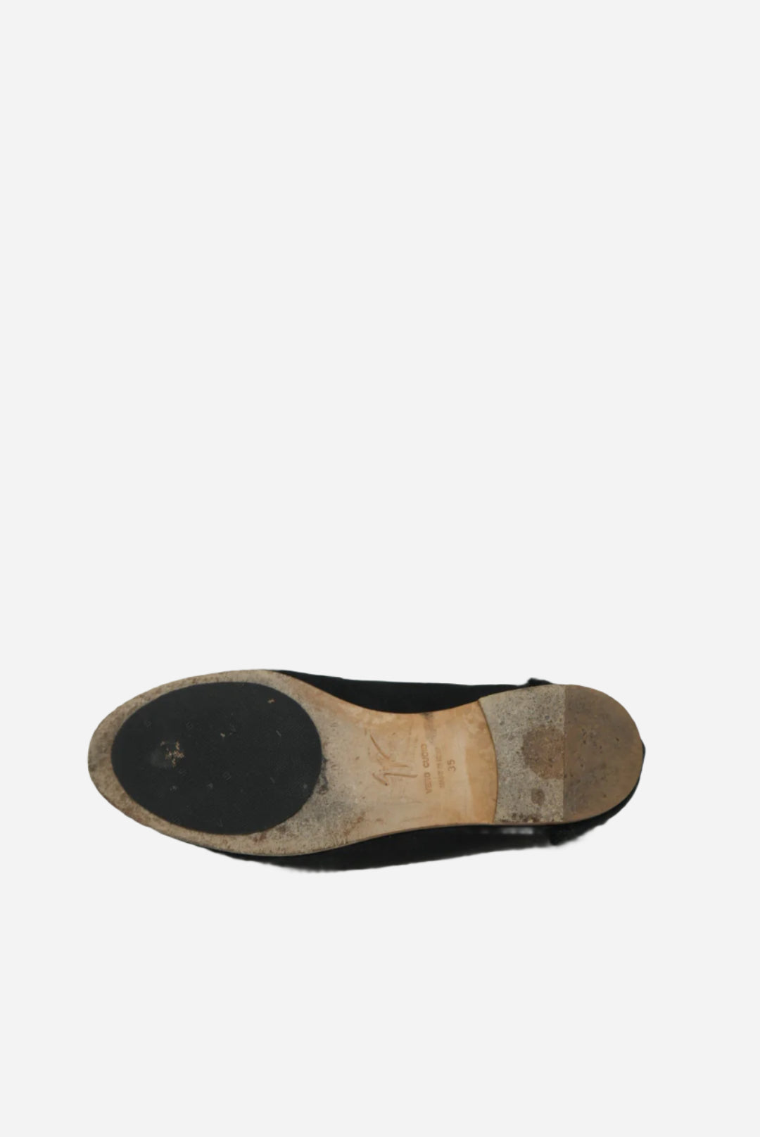 Giuseppe Zanotti Black Satin Crystal Loafer
