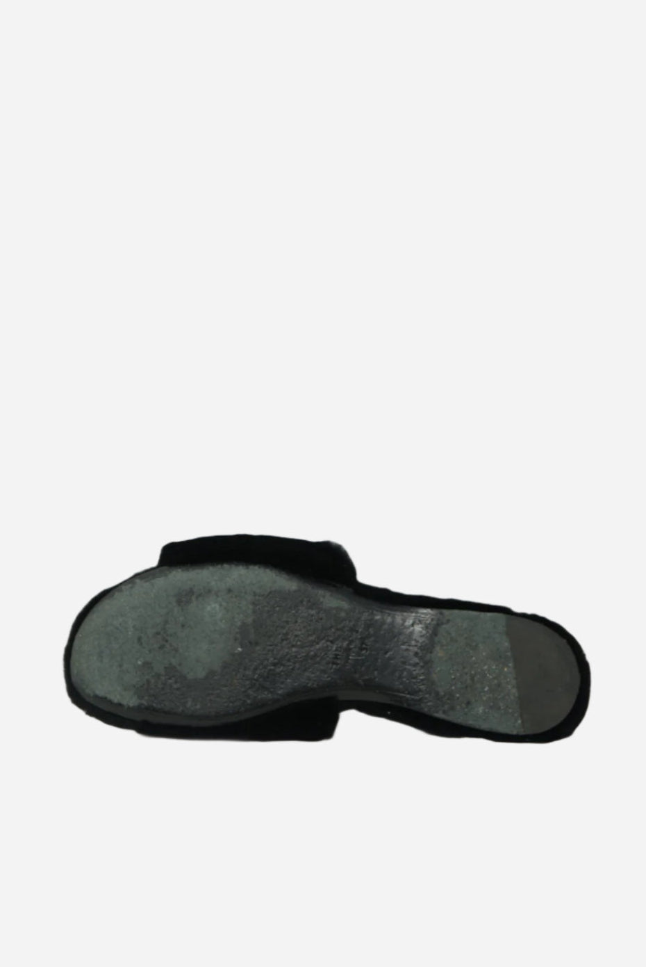 The Row Fur Slide Sandals Size 37