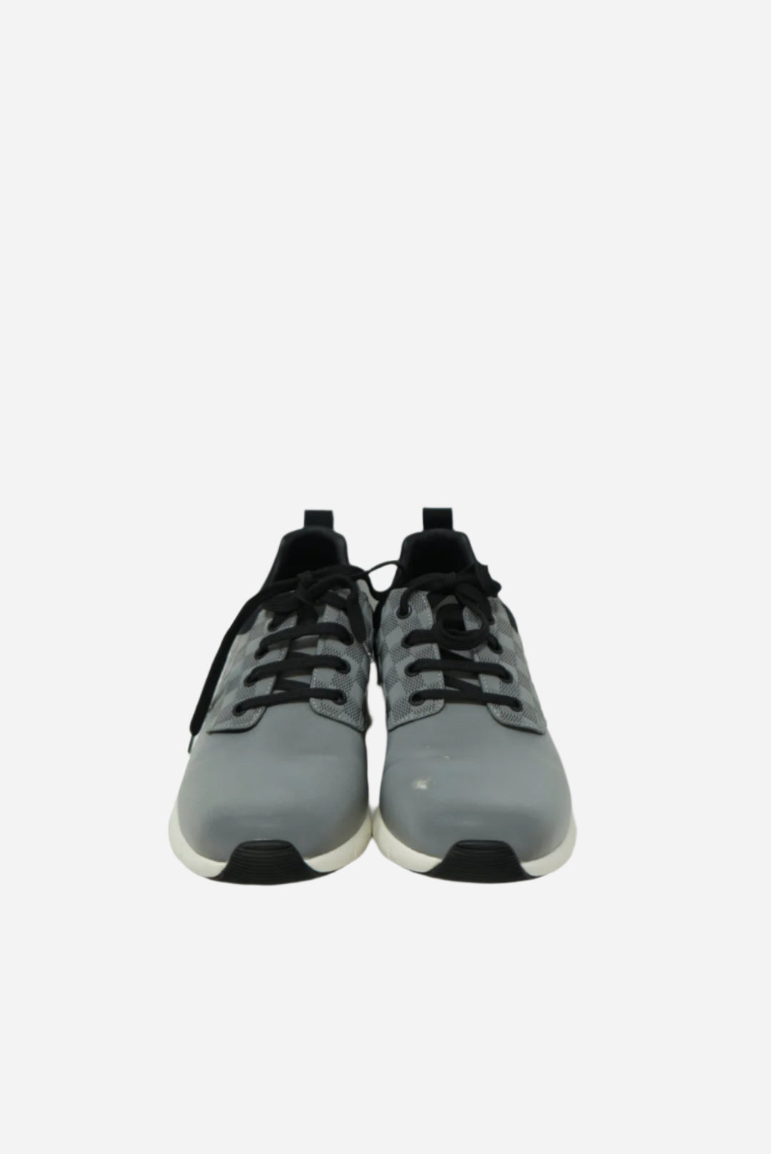 Louis Vuitton Men Grey Damier Fastlane Sneakers
