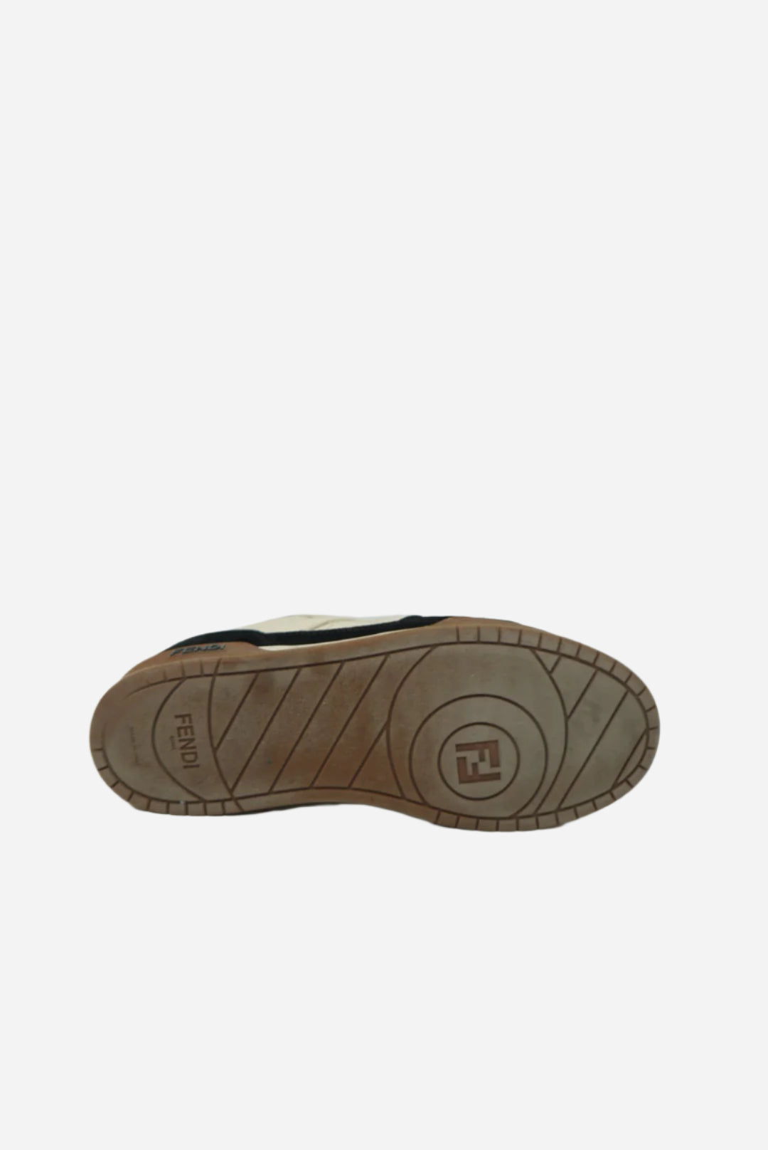 Fendi Match Low tops in black suede