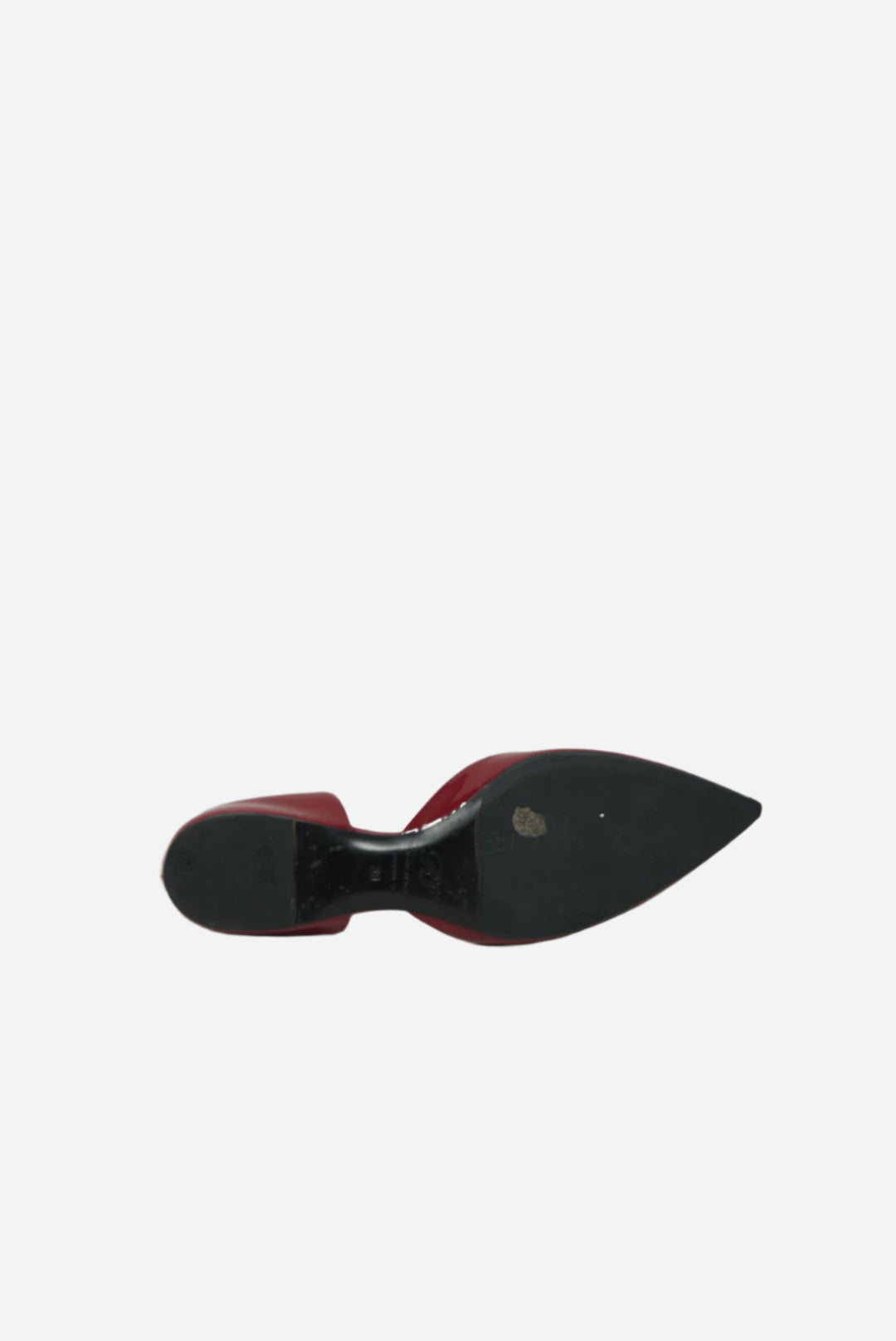 Roger Vivier Red Patent Ballet Flats
