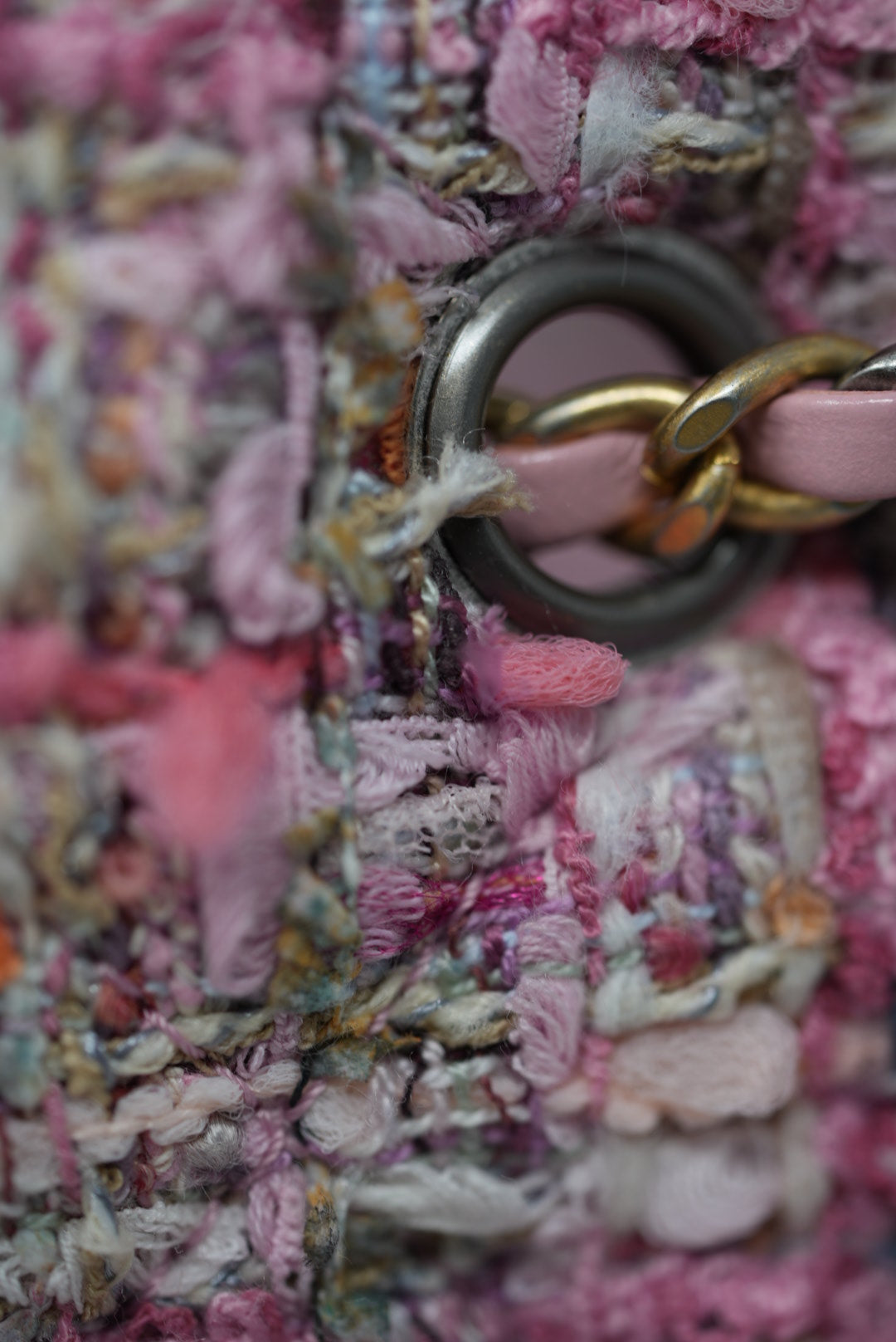 Pre-Owned Chanel Tweed Gabrielle Backpack