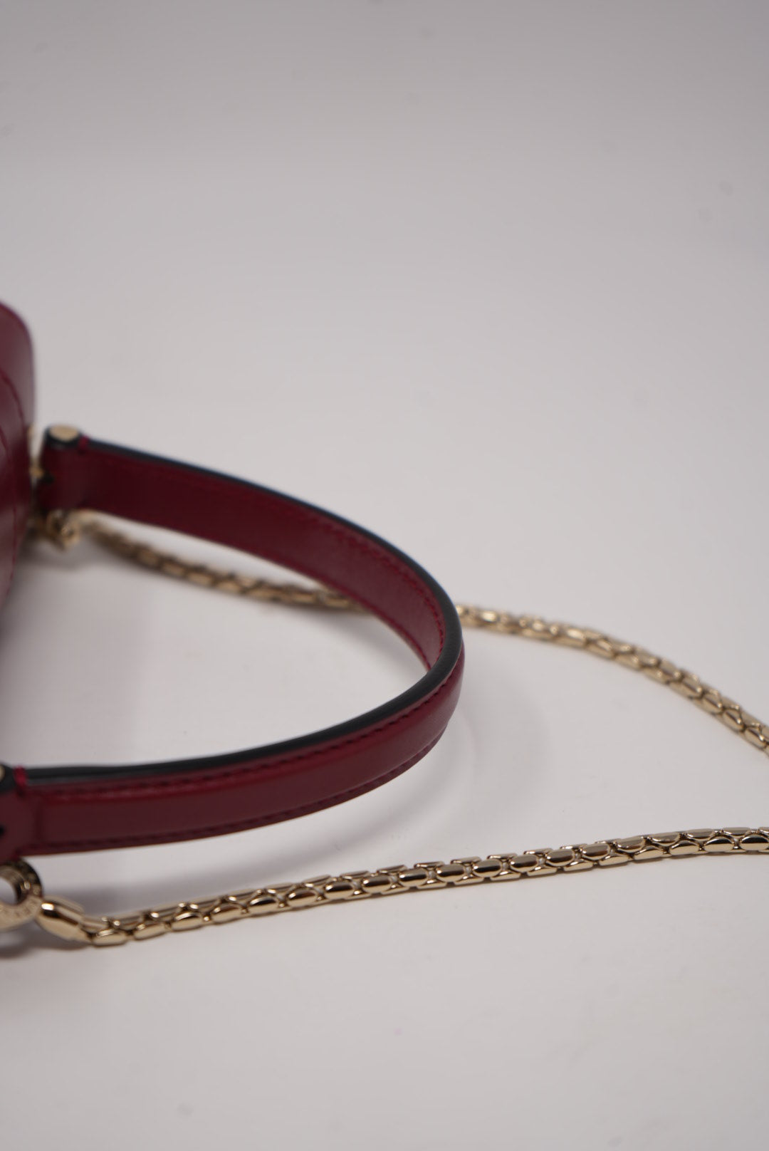 Pre-owned Bvlgari SERPENTI FOREVER TOP HANDLE