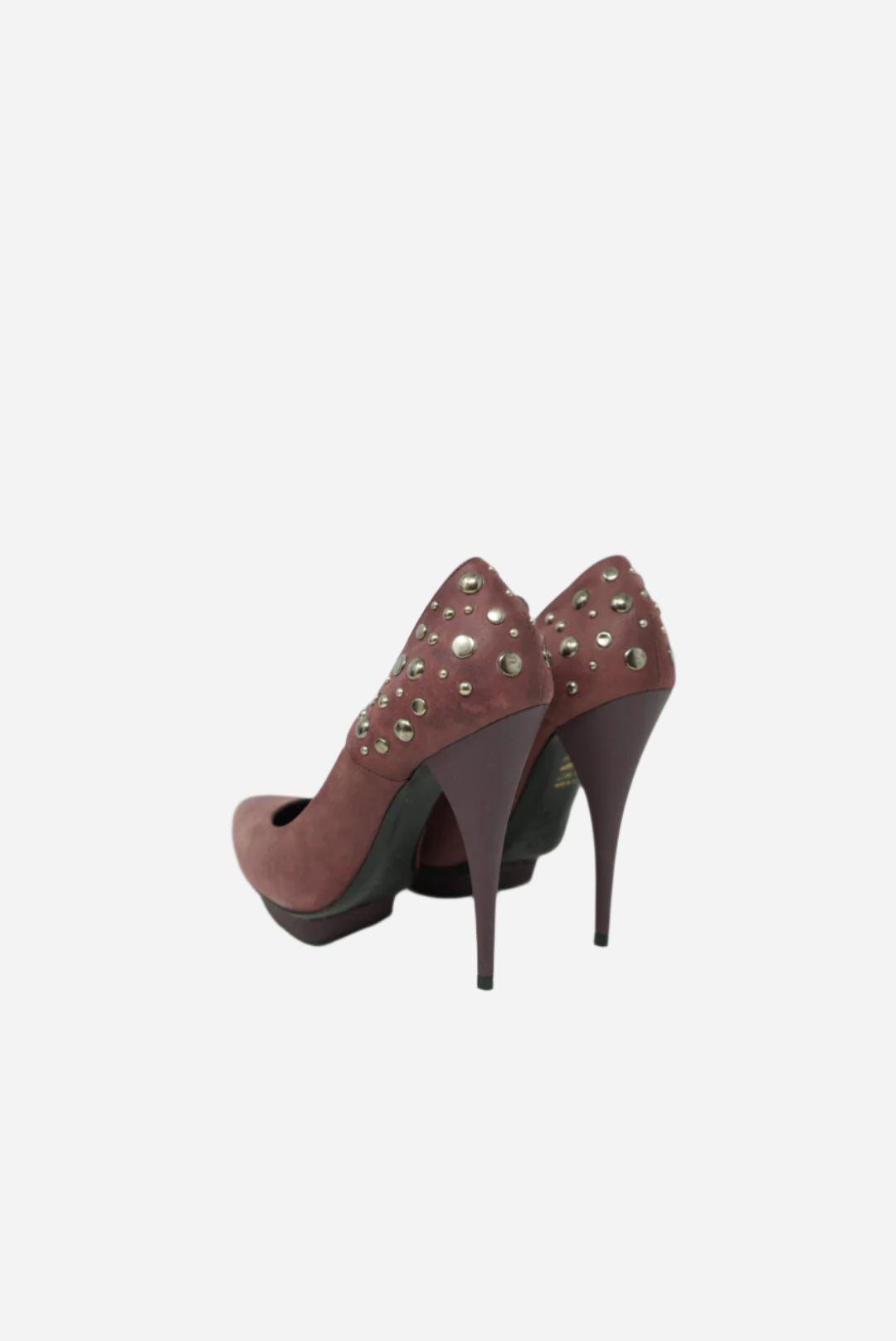 Alexander McQueen Red Burgundy Hees