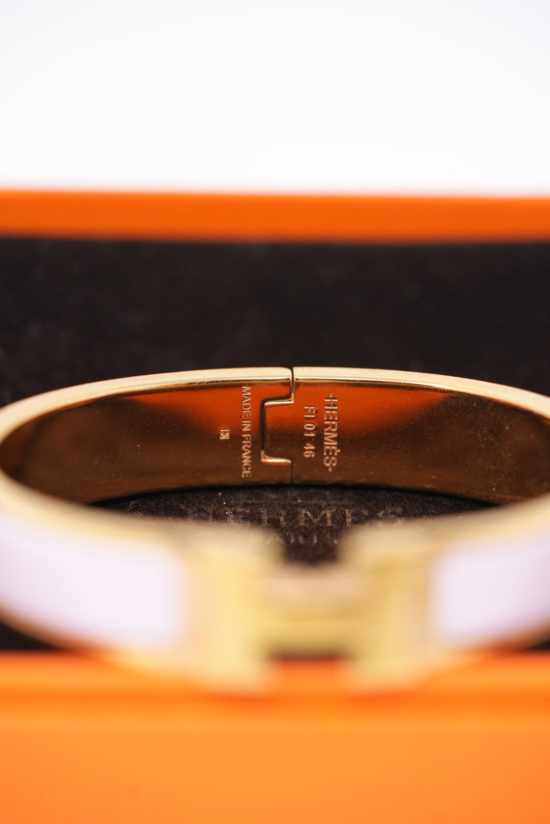 Hermes Clic H Bracelet Pink
