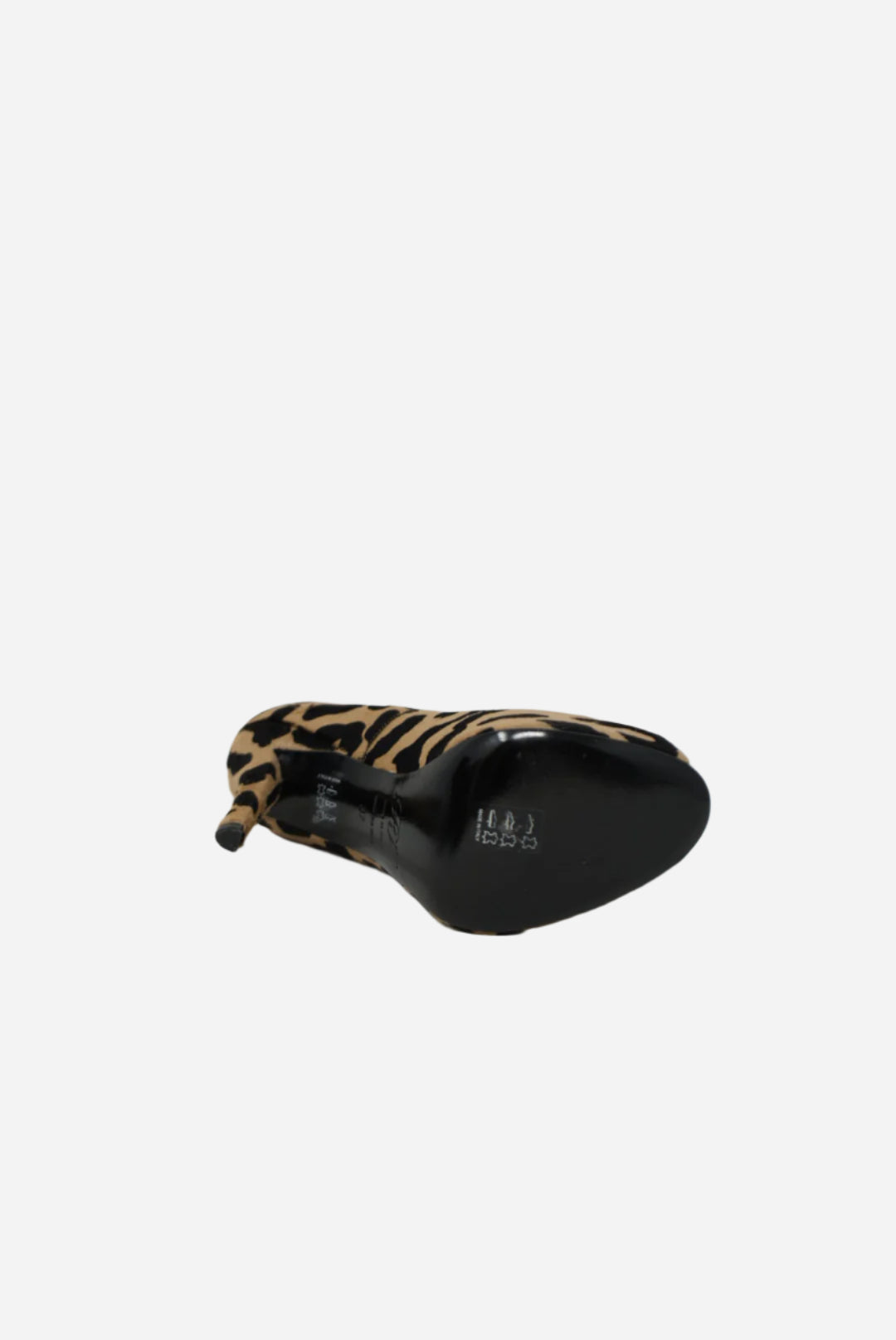 Roger Vivier Pony Hair Leopard Heels