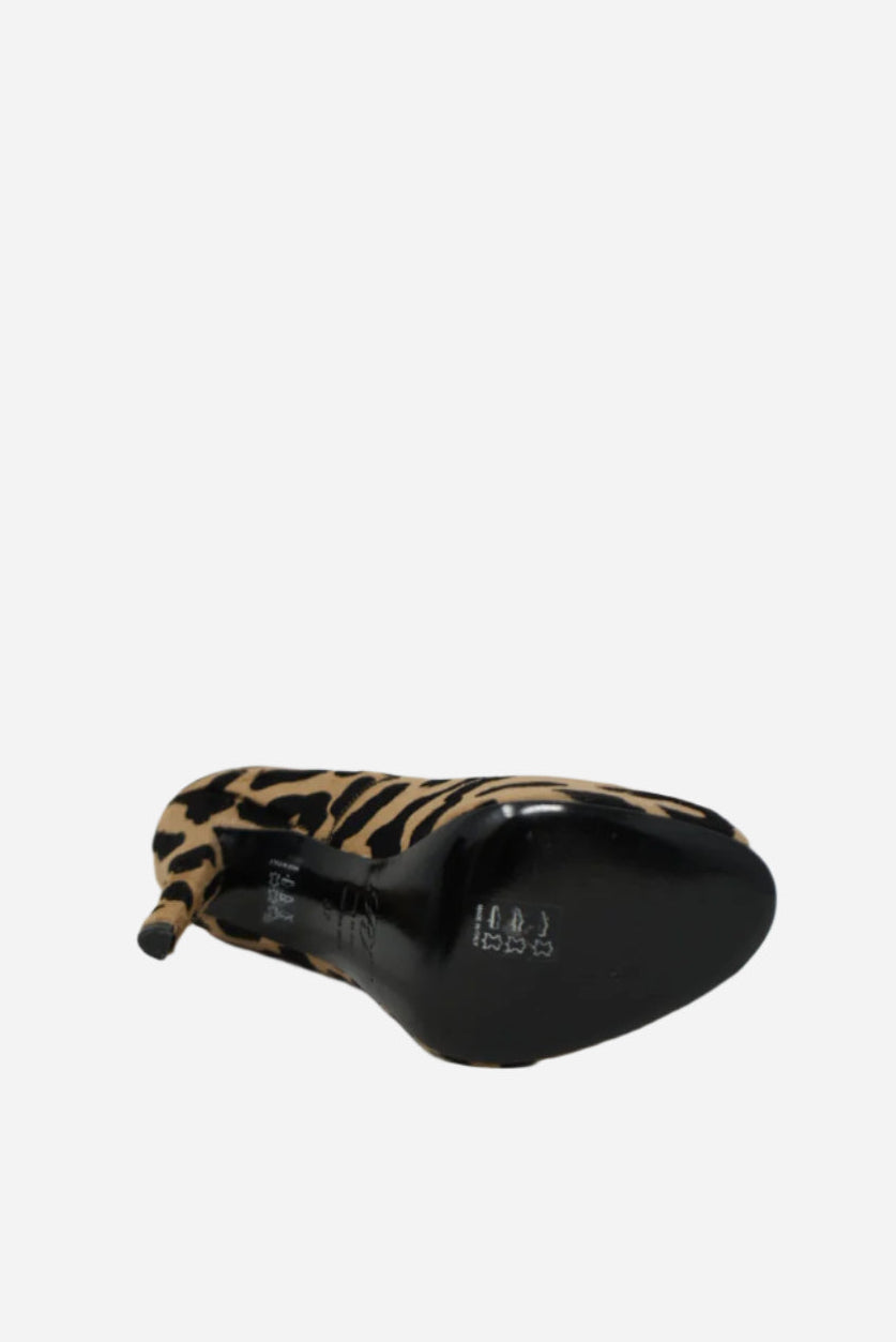 Roger Vivier Pony Hair Leopard Heels Size 37