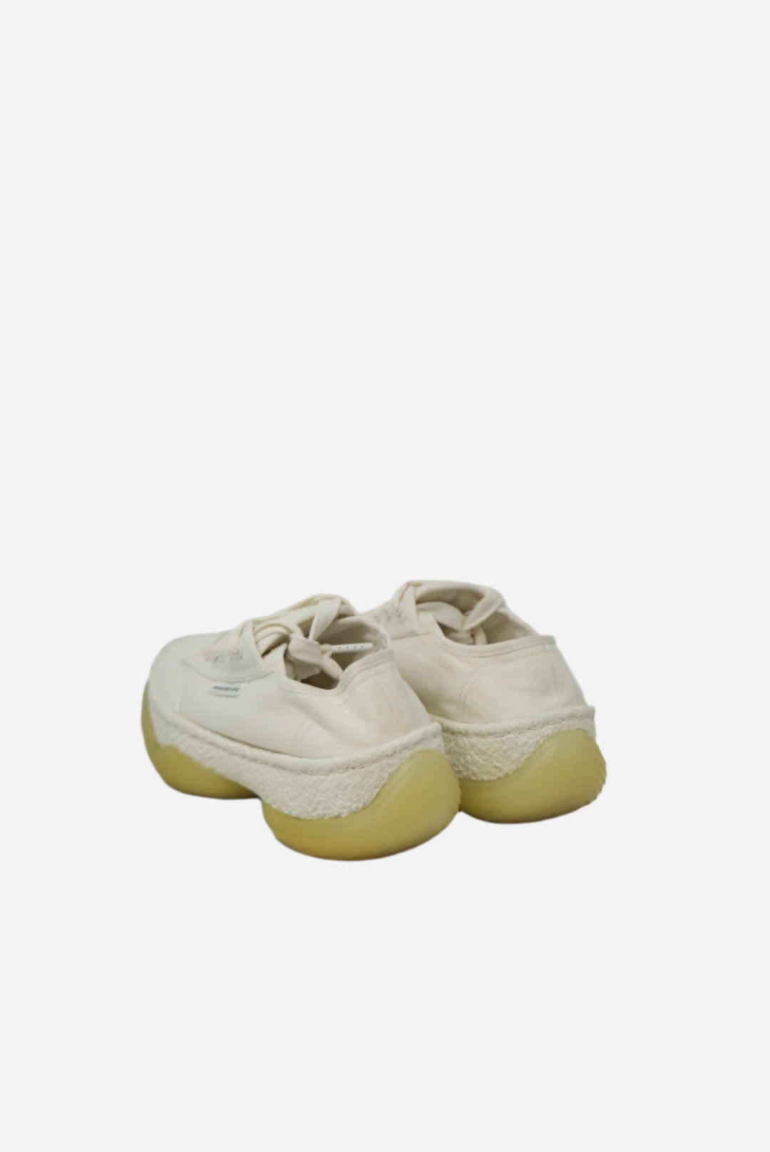 Alexander Wang White Canvas Sneakers